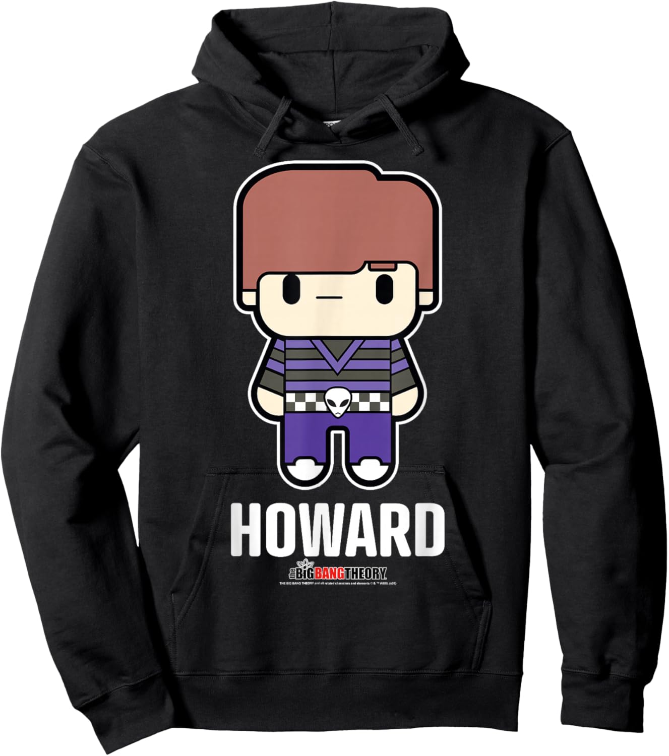 The Big Bang Theory Chibi Howard Hoodie - Hoodie | Black