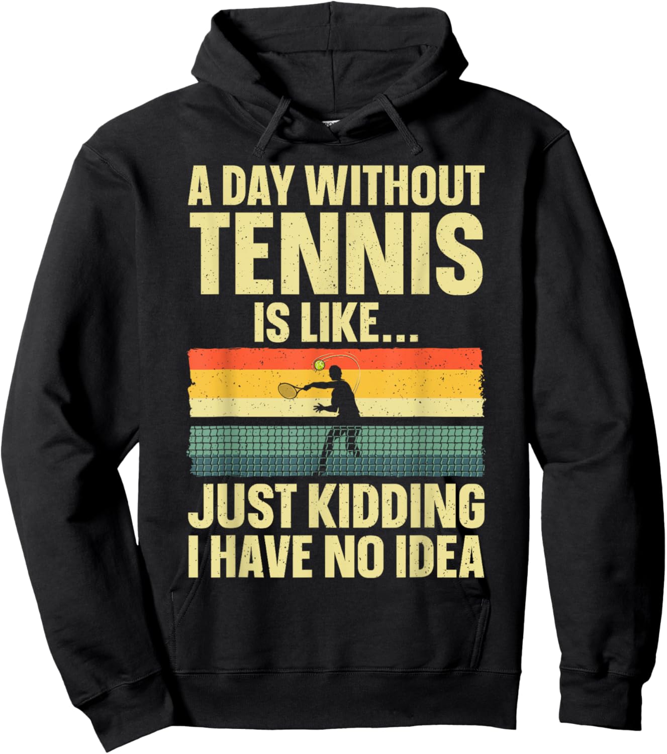 Cool Tennis Novelty Women Tennis Lover Tennis Player Hoodie - Hoodie | Black