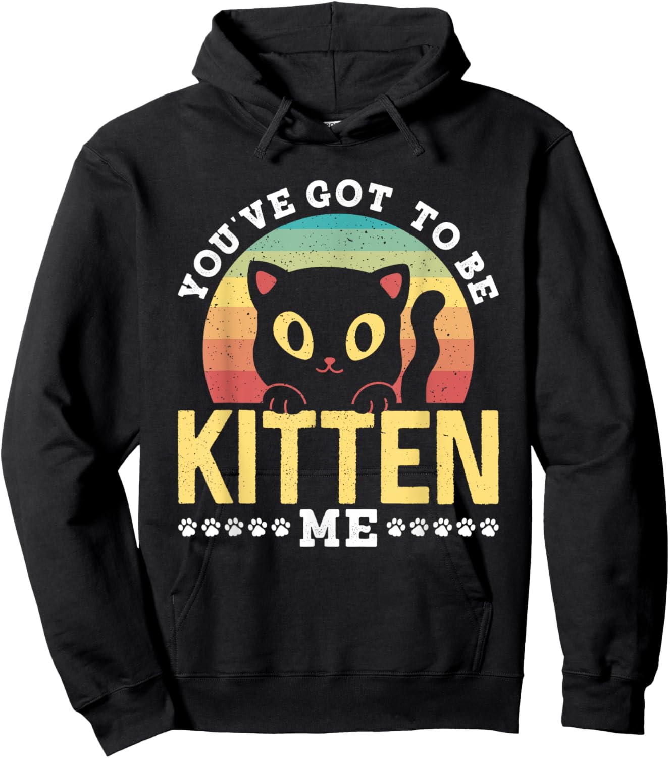 You've Got To Be Kitten Me Kitties Meow Cats Cat Hoodie - Hoodie | Black