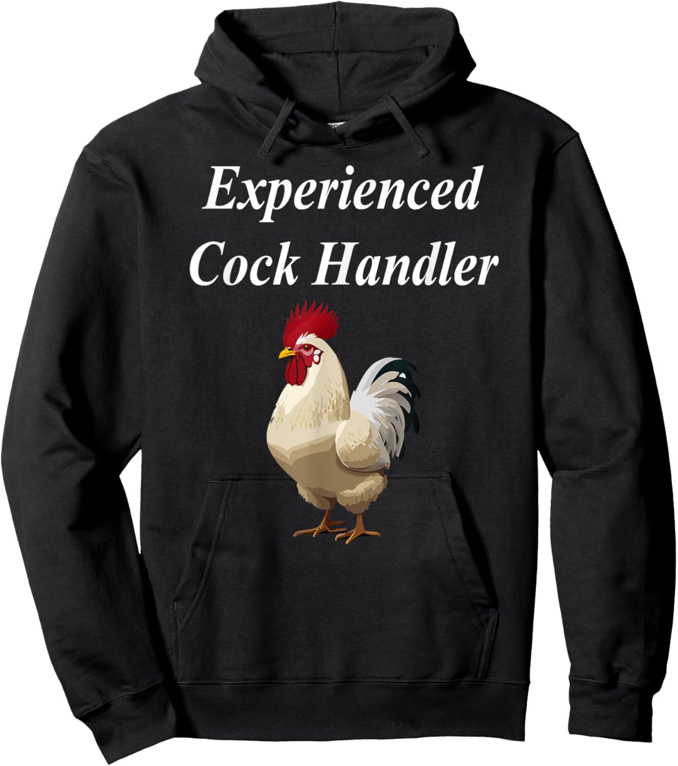 Experienced Cock Handler Funny Raunchy Cougar Adult MILF Hoodie - Hoodie | Black