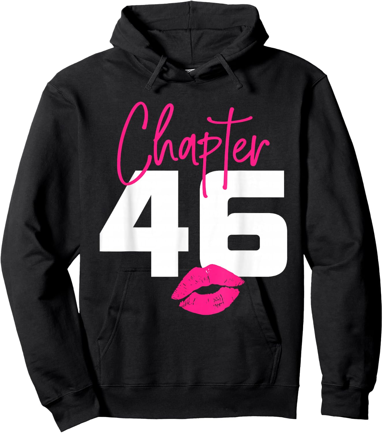46 and Blessed Chapter 46 Year Old Gifts 46th Birthday Gifts Hoodie - Hoodie | Black