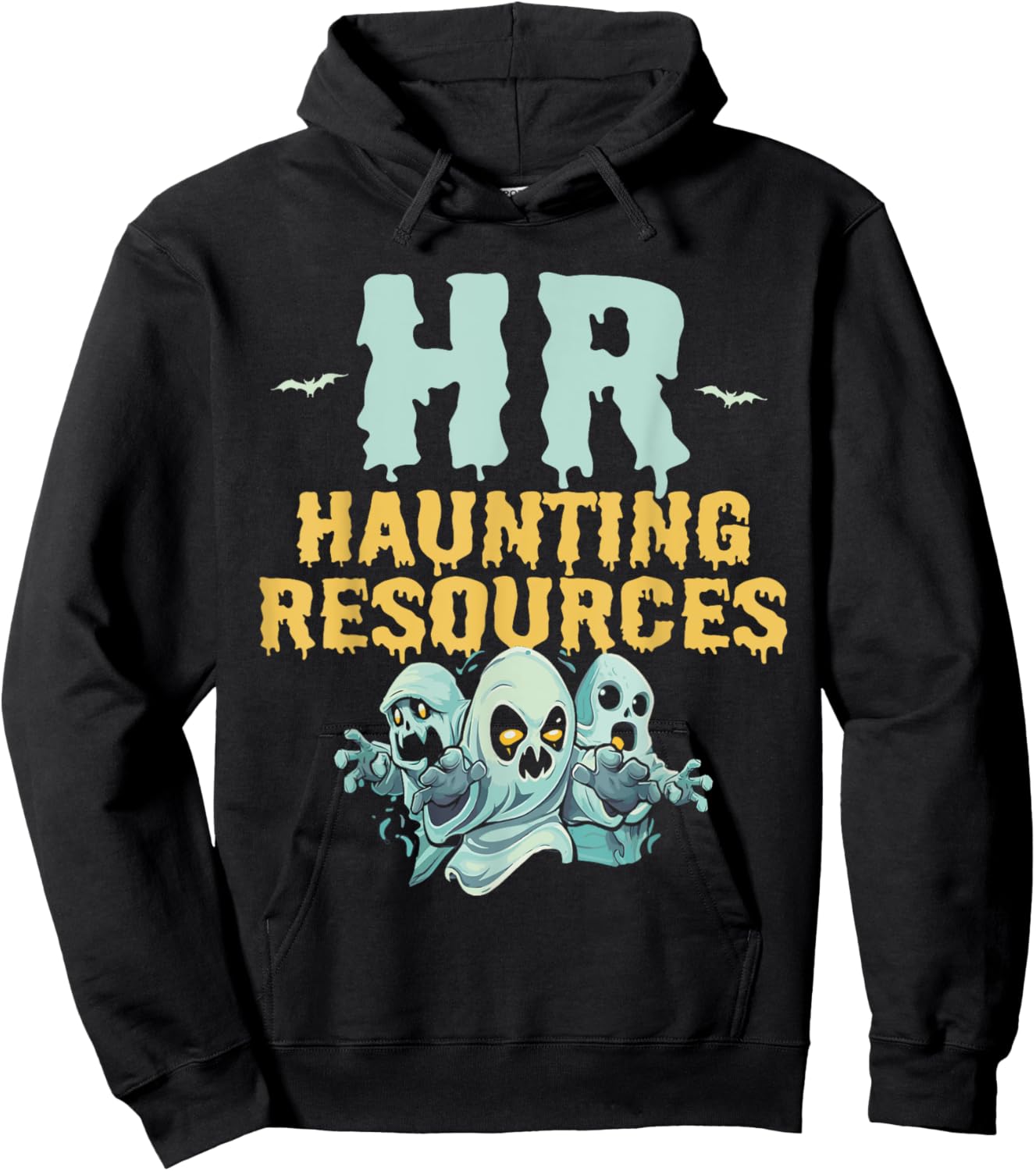 Halloween HR Human Resources Management Officer Funny Hoodie - Hoodie | Black