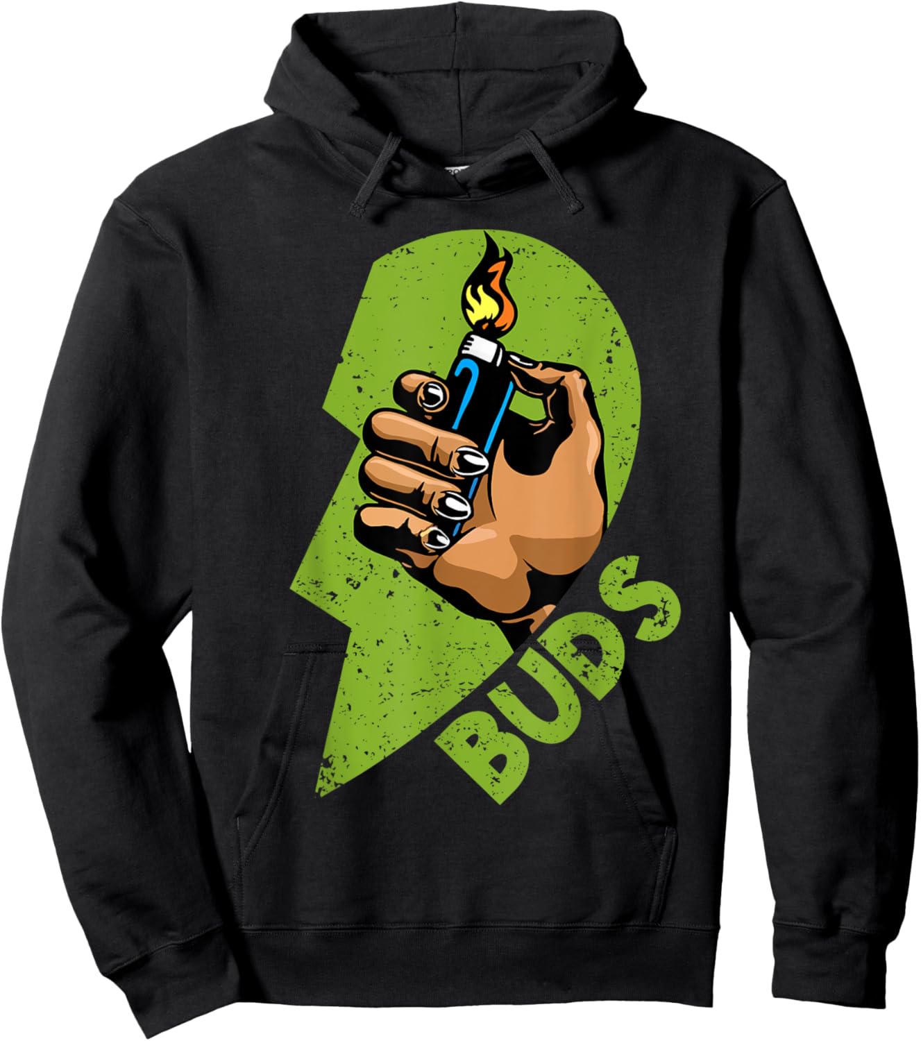 Funny Buds Weed Matching Couple Friends Husband Wife Hoodie - Hoodie | Black