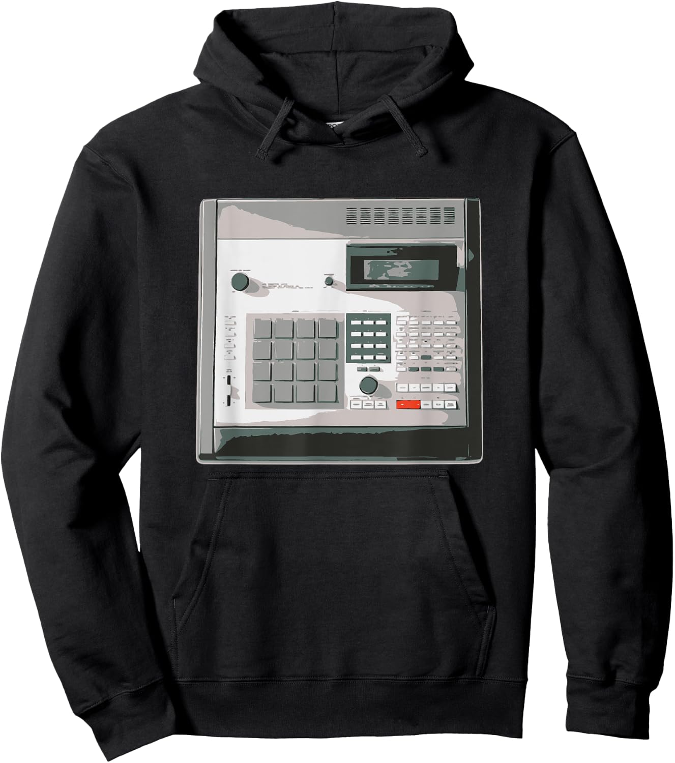 Retro Music Producer Hip Hop MPC Hoodie - Hoodie | Black