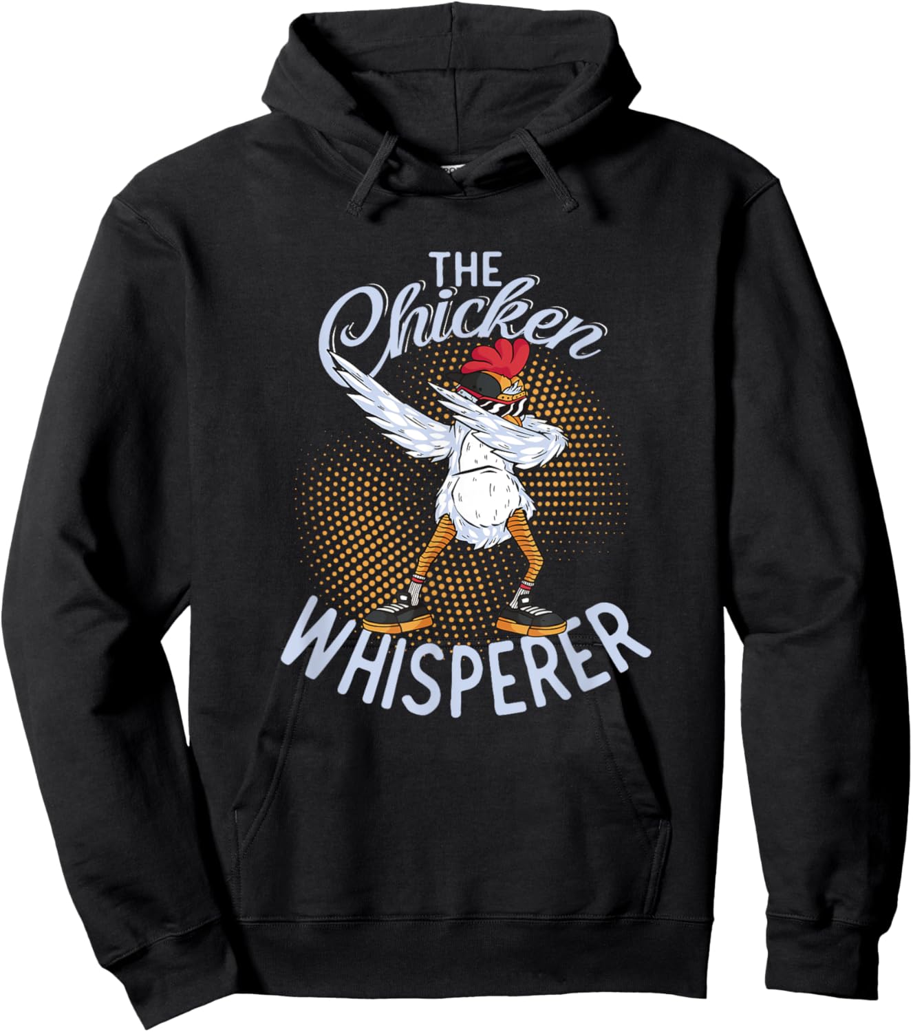 Great Hen Cool Chicken The Chicken Whisperer Hoodie - Hoodie | Black