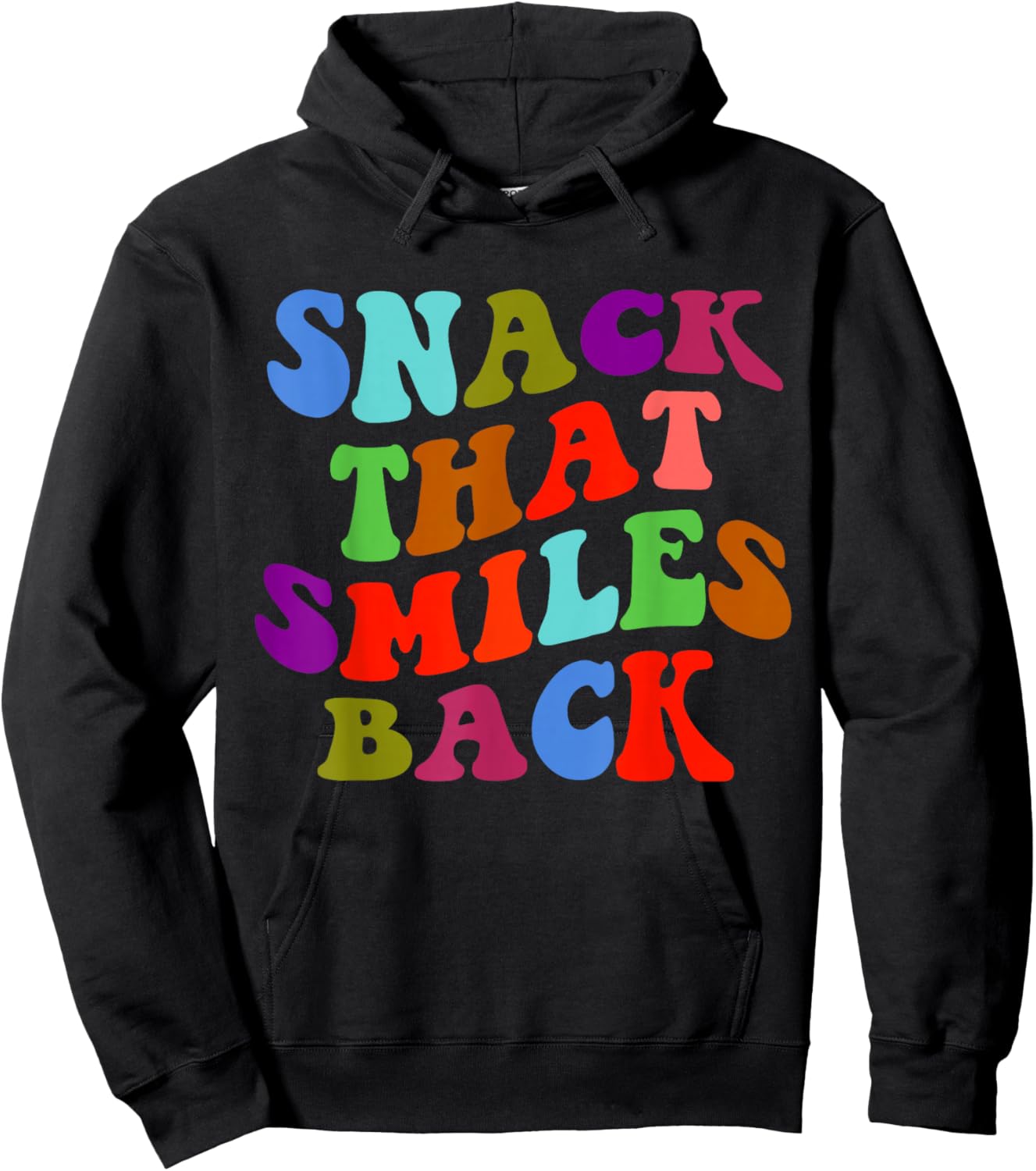 Snack That Smiles Back Hoodie - Hoodie | Black