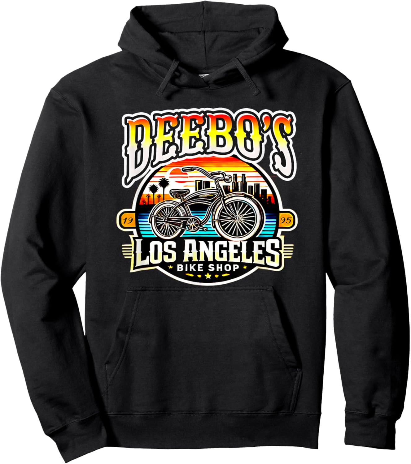 Deebo's Los Angeles Bike Shop Cycling Hoodie - Hoodie | Black