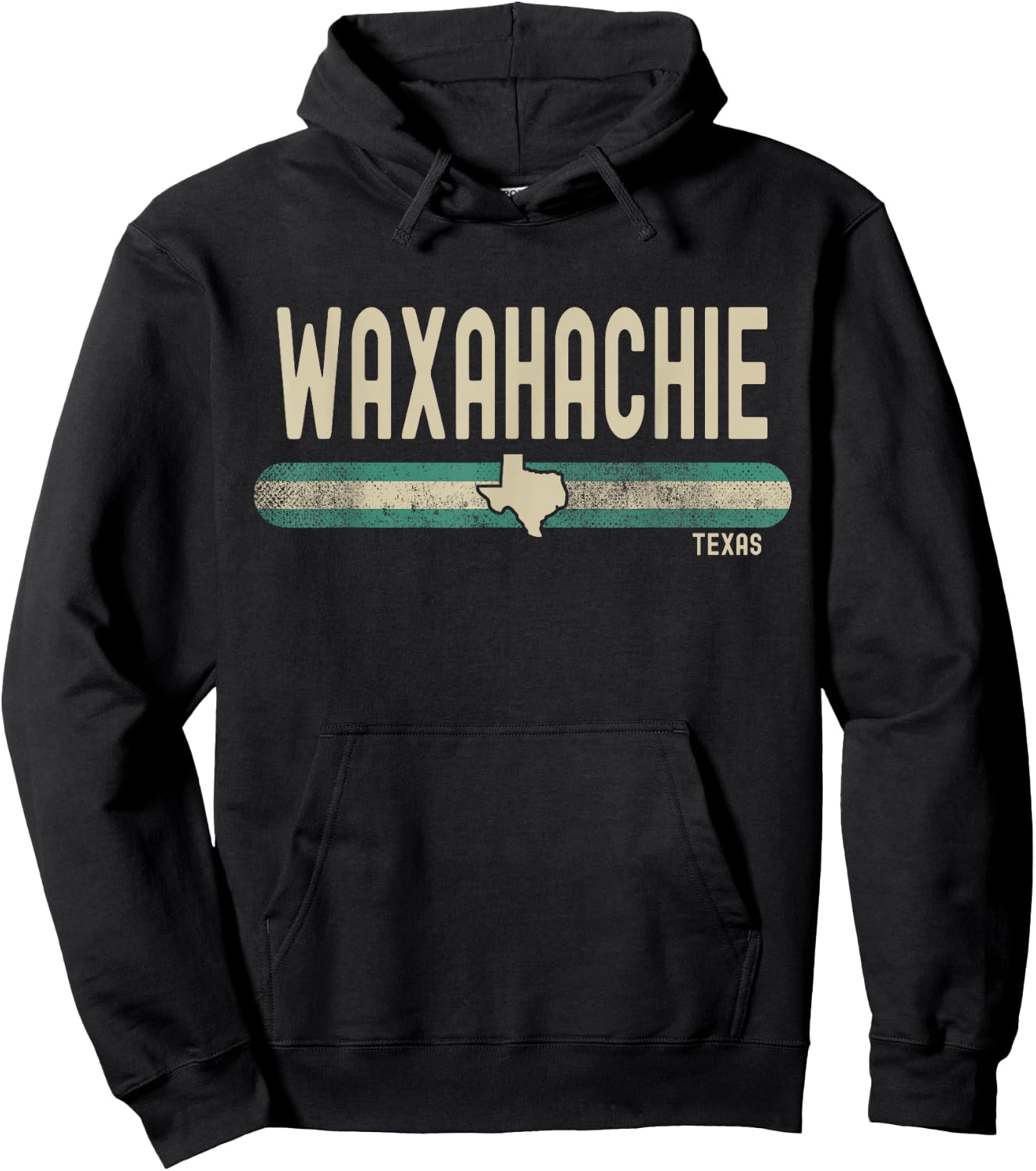 Waxahachie TX | Texas Travel & Holiday Hoodie - Hoodie | Black