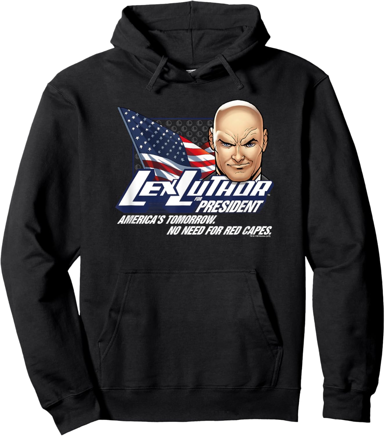 Superman Lex Luthor for President Hoodie - Hoodie | Black