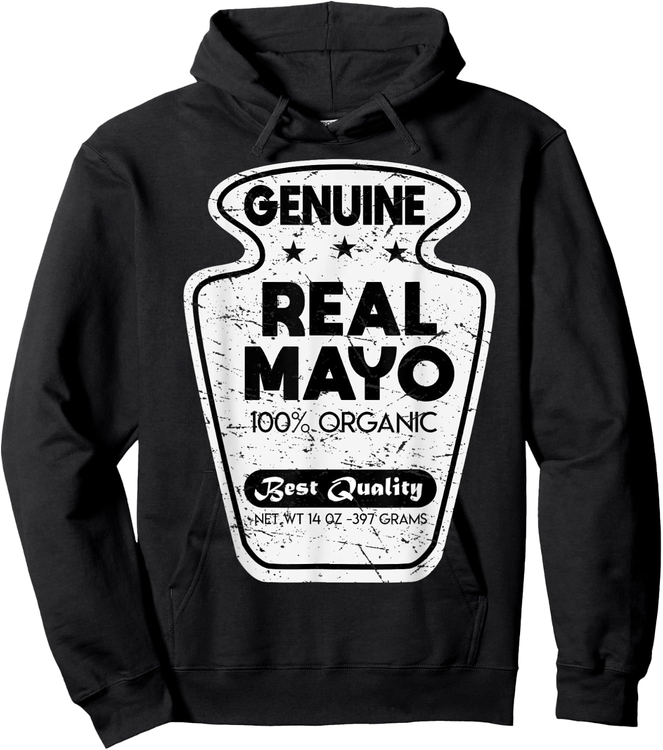 Condiment Mayo Mayonnaise Costume Vintage Halloween Gifts Hoodie - Hoodie | Black