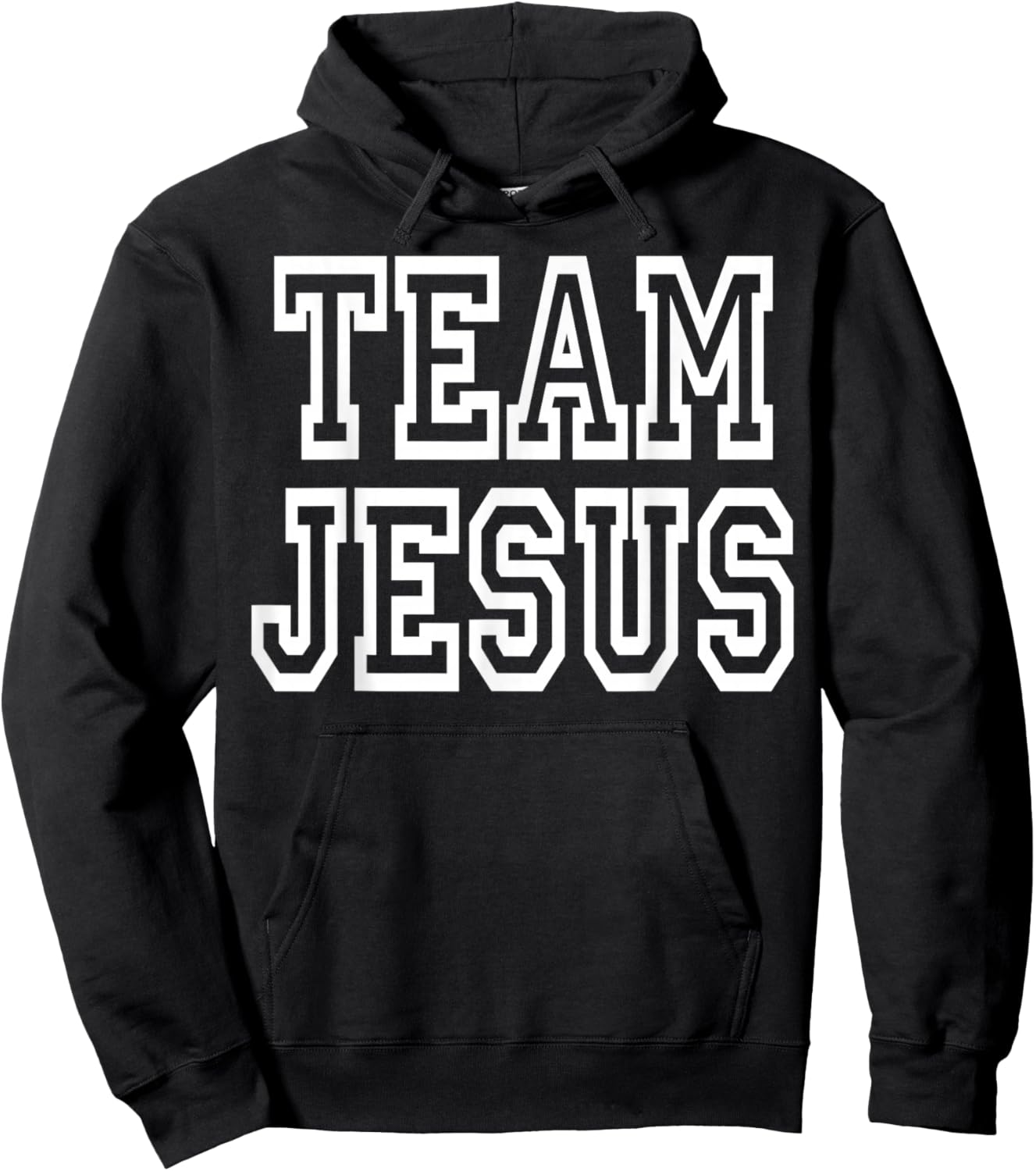 Team Jesus Clothing For People Who Like Jesus Hoodie - Hoodie | Black