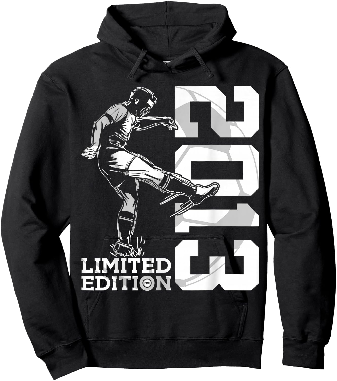 Limited Edition 2013 13 Years Soccer 13th Birthday Hoodie - Hoodie | Black