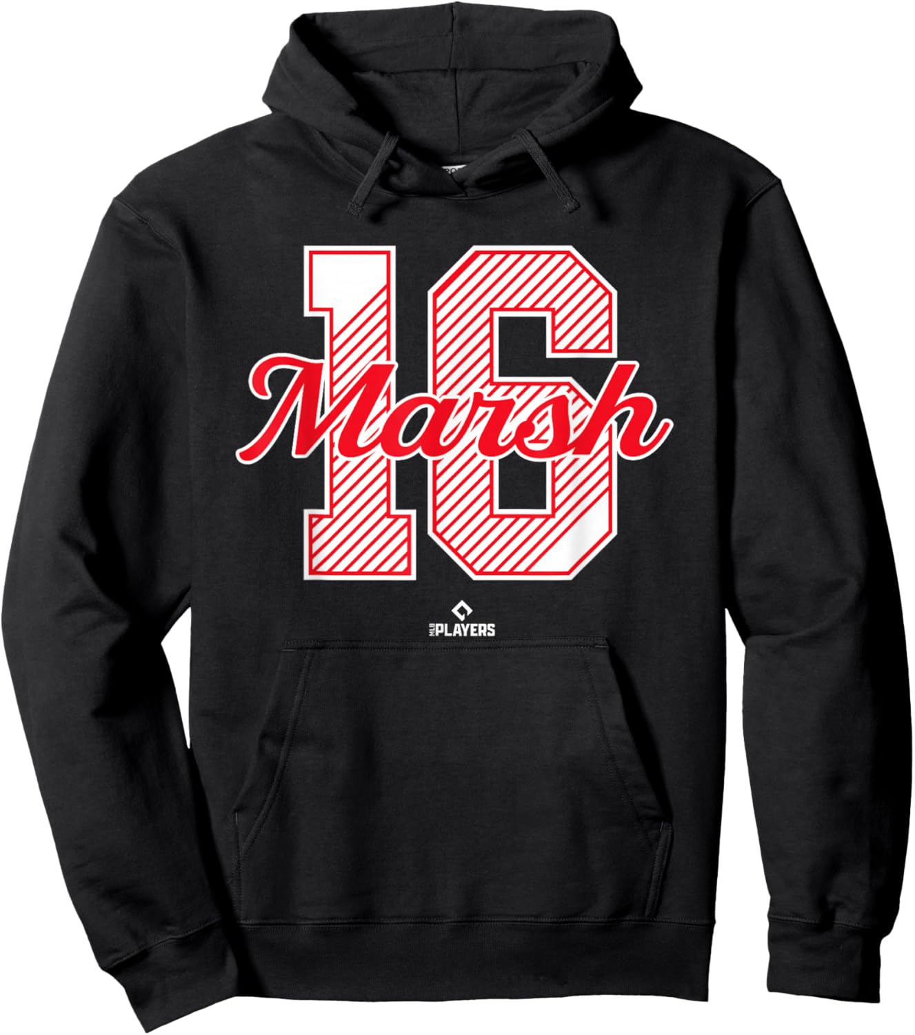 Brandon Marsh 16 Philadelphia MLBPA Hoodie - Hoodie | Black