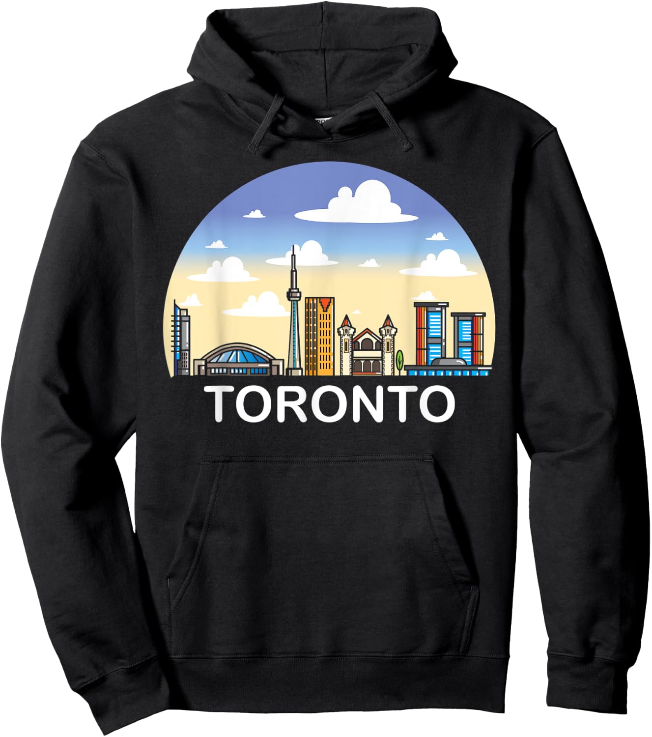 Toronto Ontario Canada Hoodie - Hoodie | Black