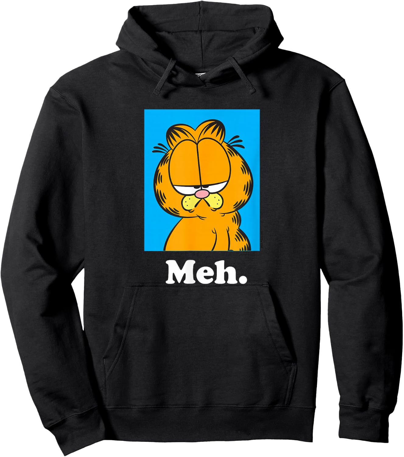 Garfield - Meh Hoodie - Hoodie | Black