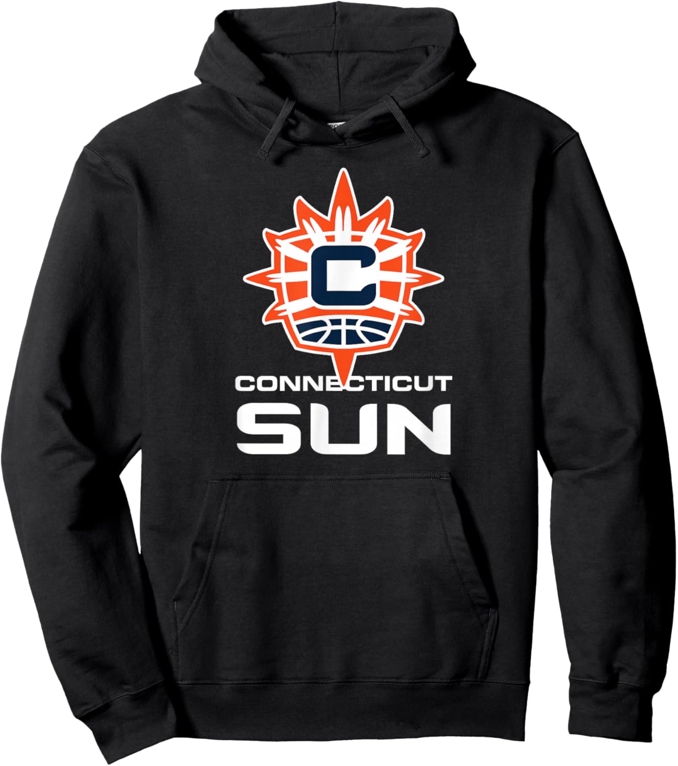 WNBA Connecticut Sun Fan Base Hoodie - Hoodie | Black
