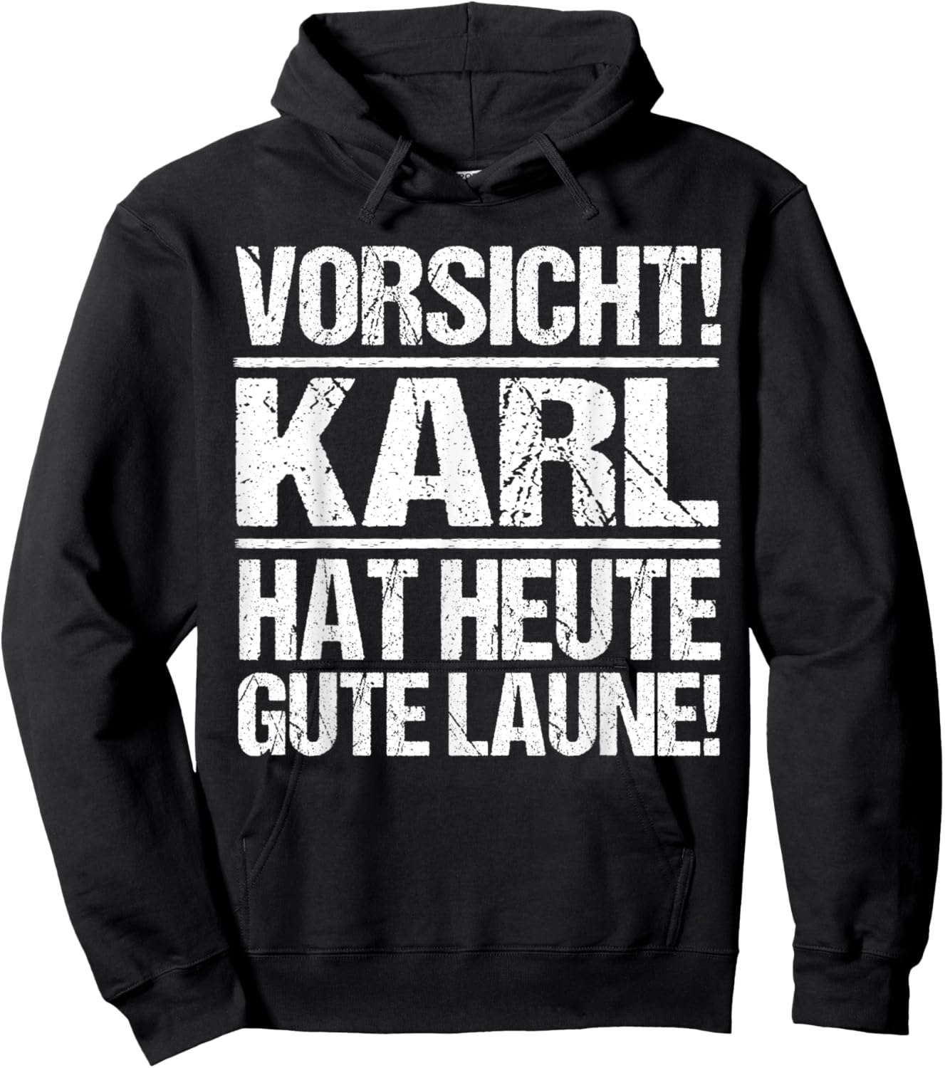 Vorname Karl Hoodie - Hoodie | Black