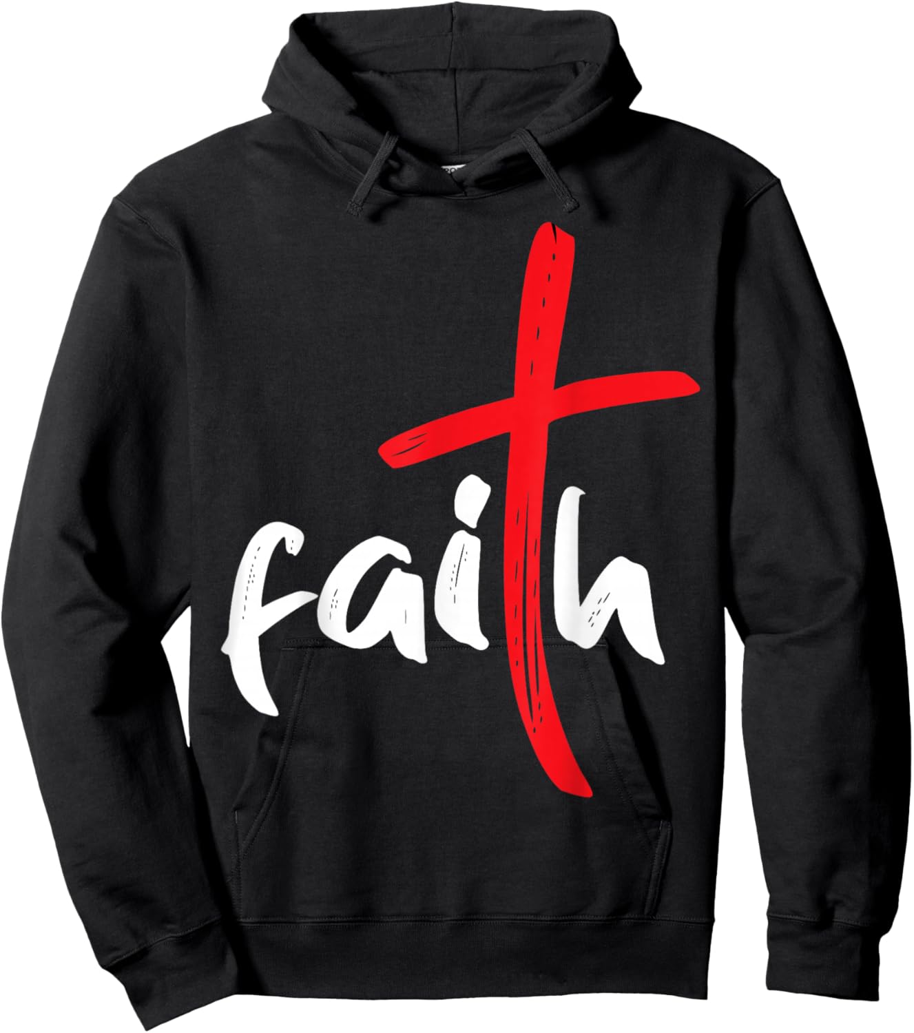 Cross Christian Bible John 3:16 Hoodie - Hoodie | Black