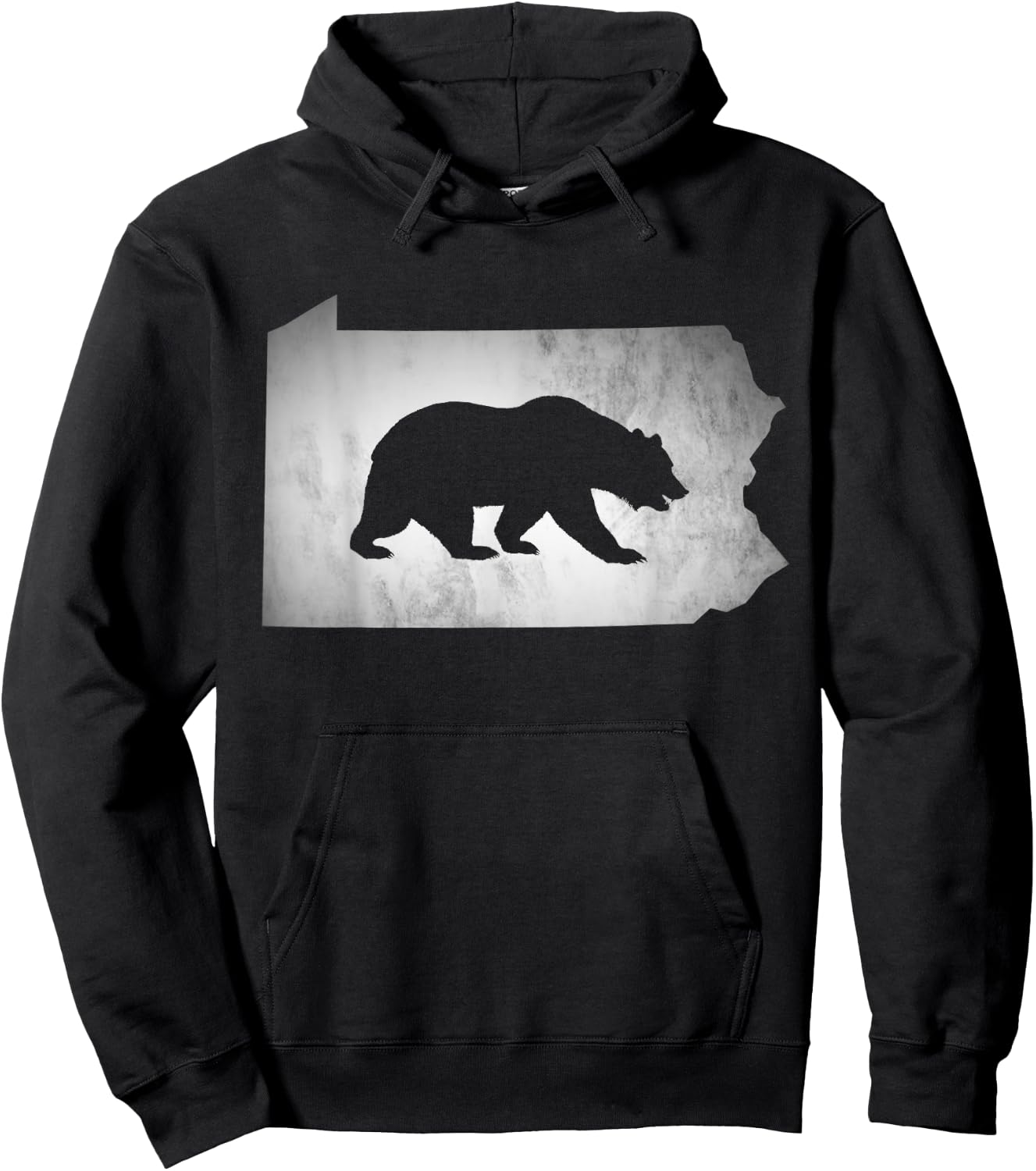 Pennsylvania Black Bear Hunting Hoodie - Hoodie | Black
