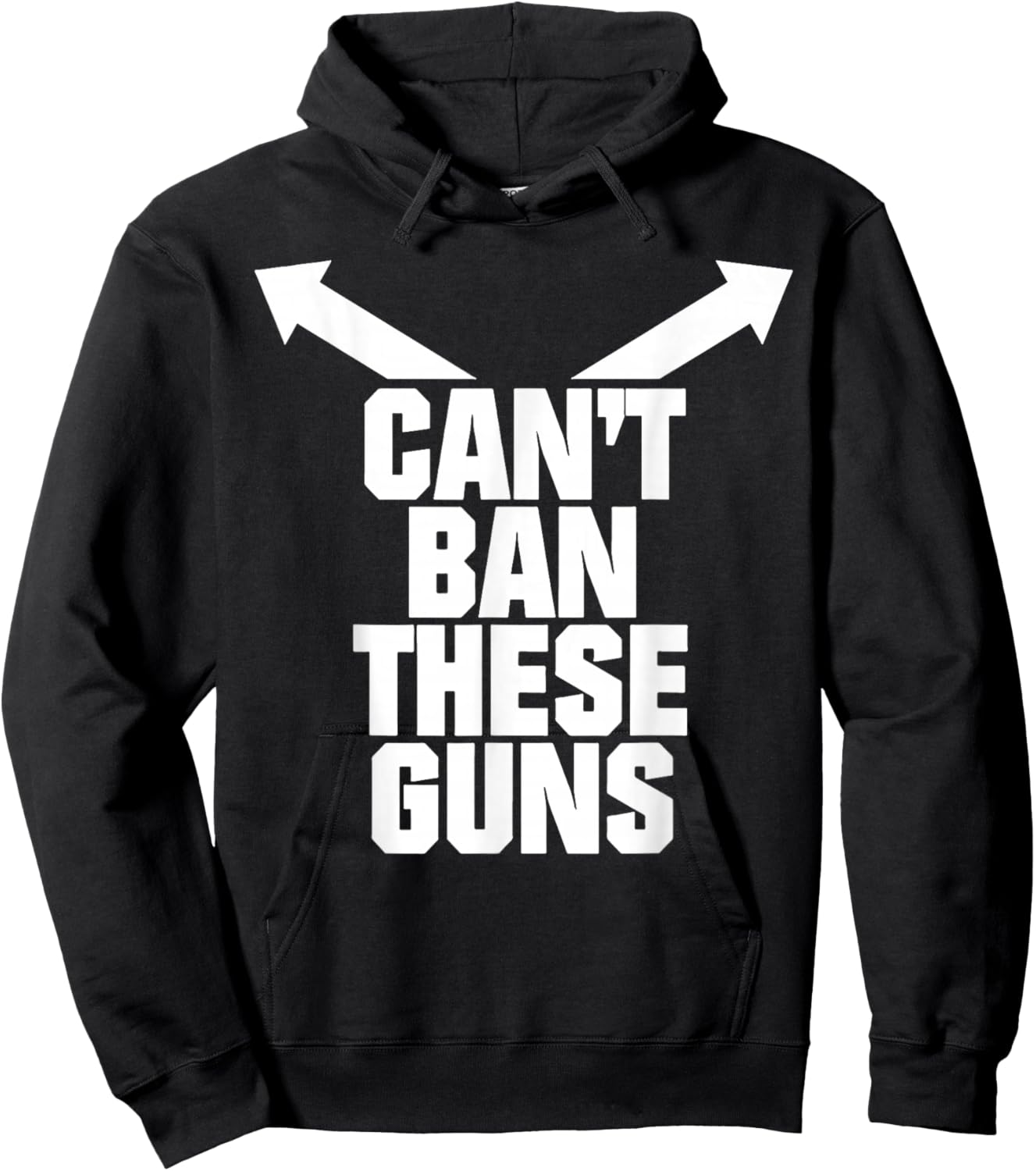 Can't Ban These Guns Hoodie - Hoodie | Black