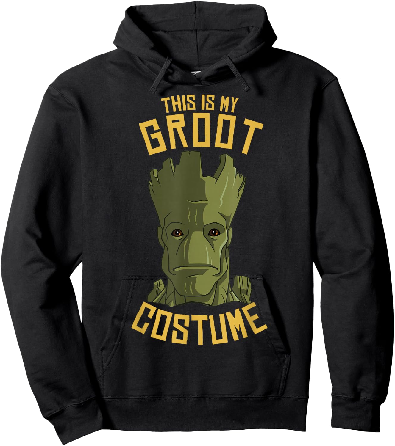 Marvel Guardians of The Galaxy Groot Costume Halloween Hoodie - Hoodie | Black