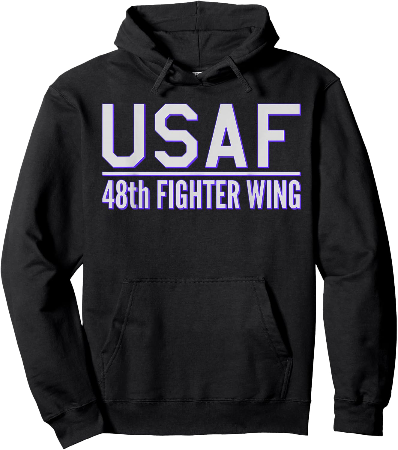 48th Fighter Wing Usaf Raf Lakenheath Air Force Hoodie - Hoodie | Black