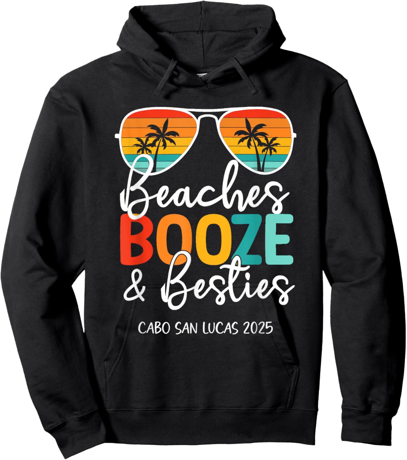 Girls Trip 2025 Cabo San Lucas Mexico Weekend Summer Hoodie - Hoodie | Black