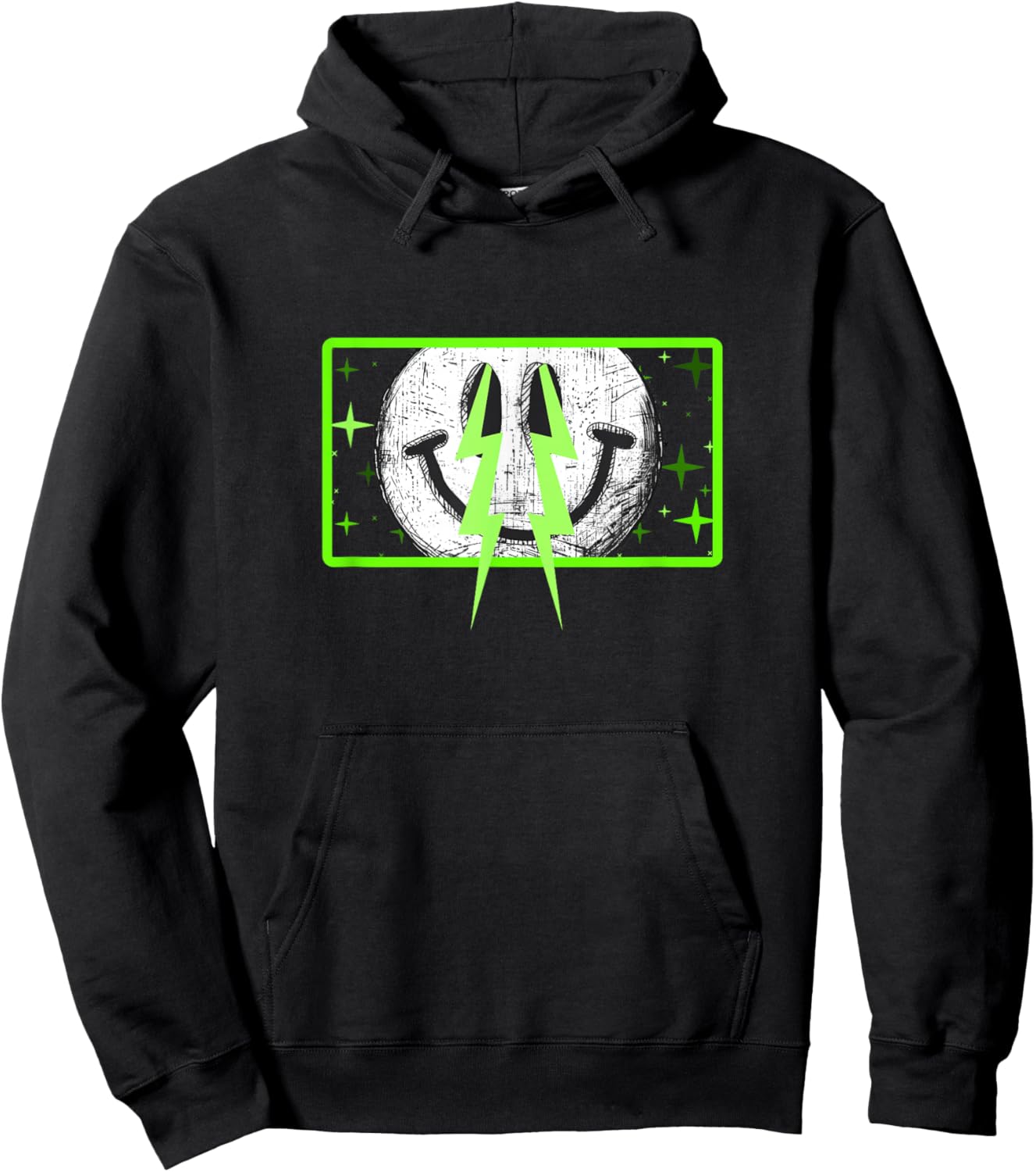 Green Color The Eyes, Chico Green Graphic Hoodie - Hoodie | Black