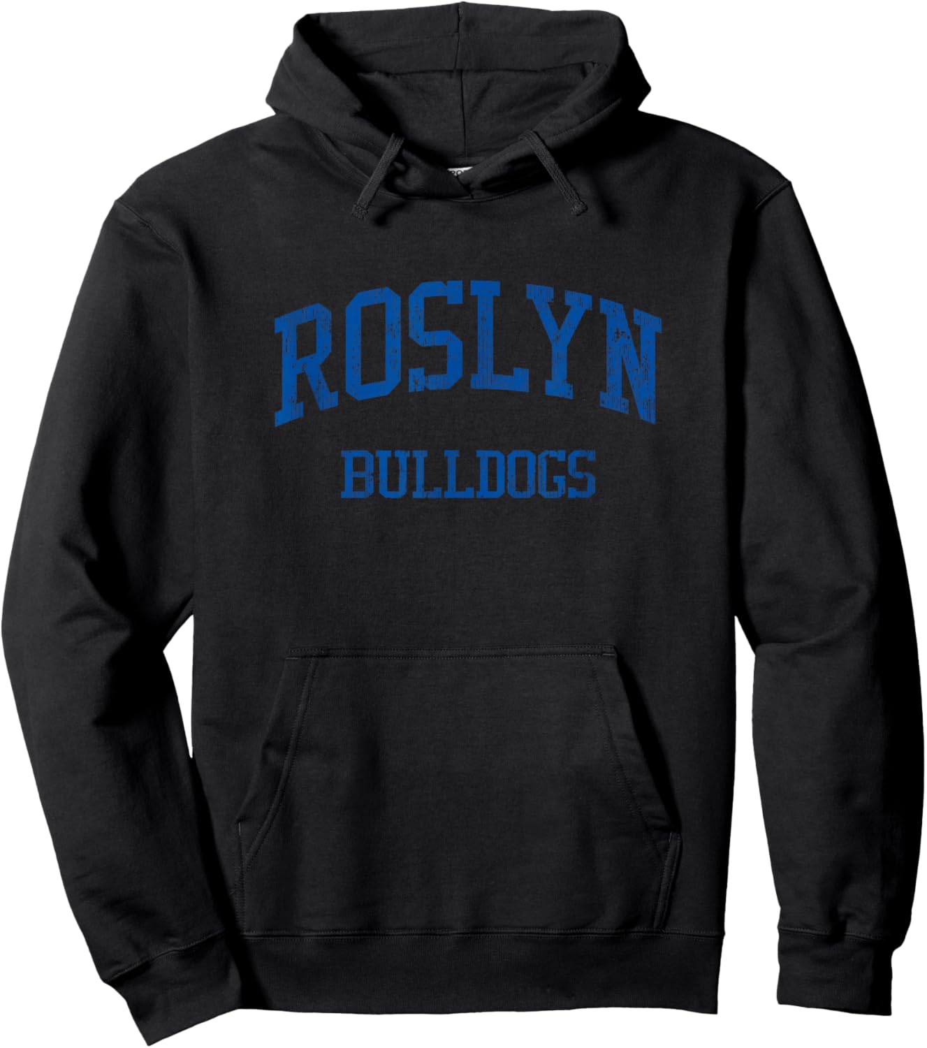 Roslyn High School HS Roslyn Heights NY Vintage Sports Hoodie - Hoodie | Black