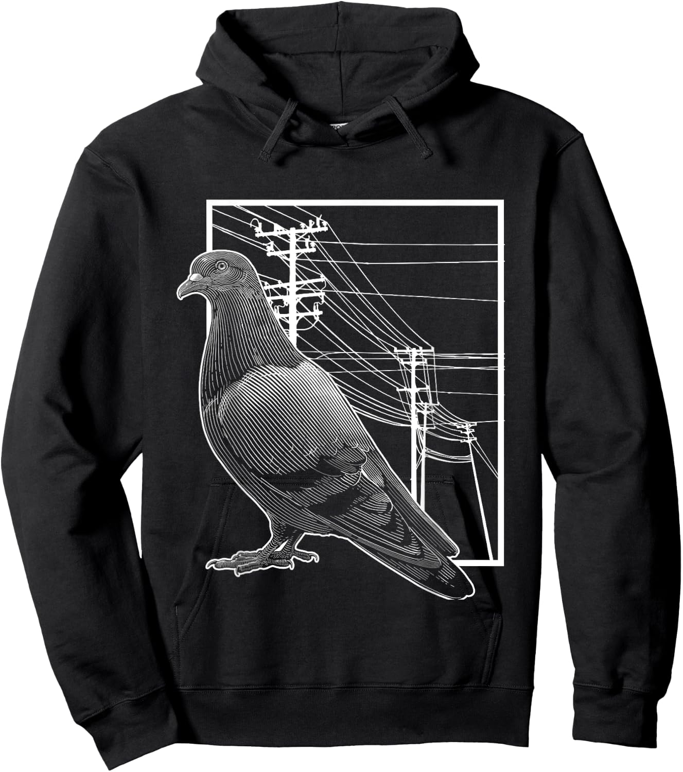 Bird Gift Pigeon Breeder Pigeon Hoodie - Hoodie | Black