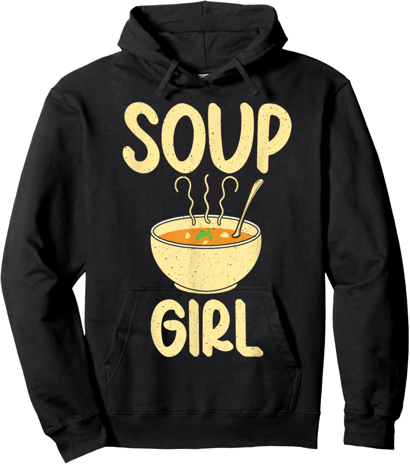 Soup Lover Soup Girl Hoodie - Hoodie | Black