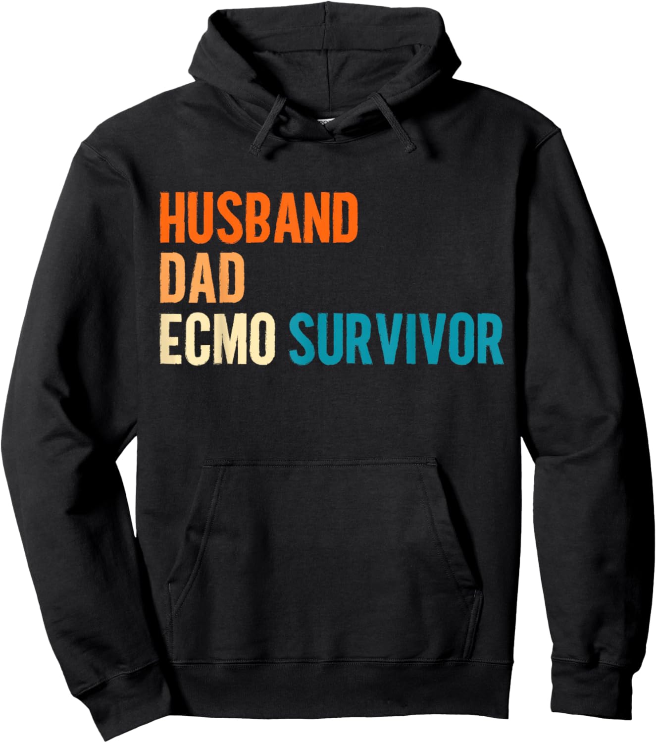 ECMO Survivor ECMO Awareness Hoodie - Hoodie | Black