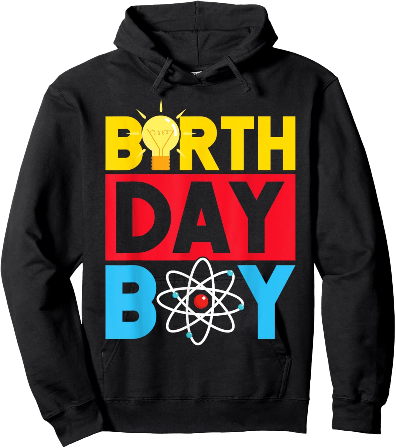 Science Birthday Boy Hoodie - Hoodie | Black