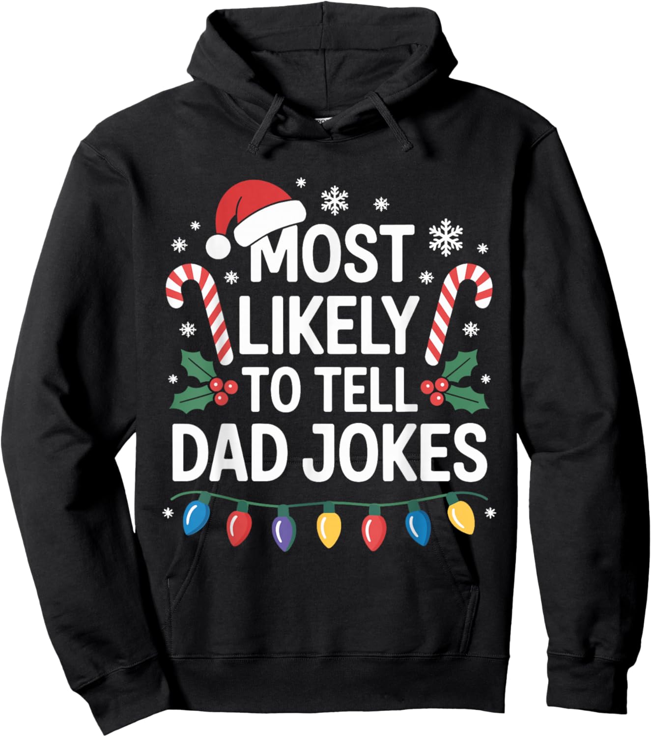 T-Shirt Hoodie - Hoodie | Black