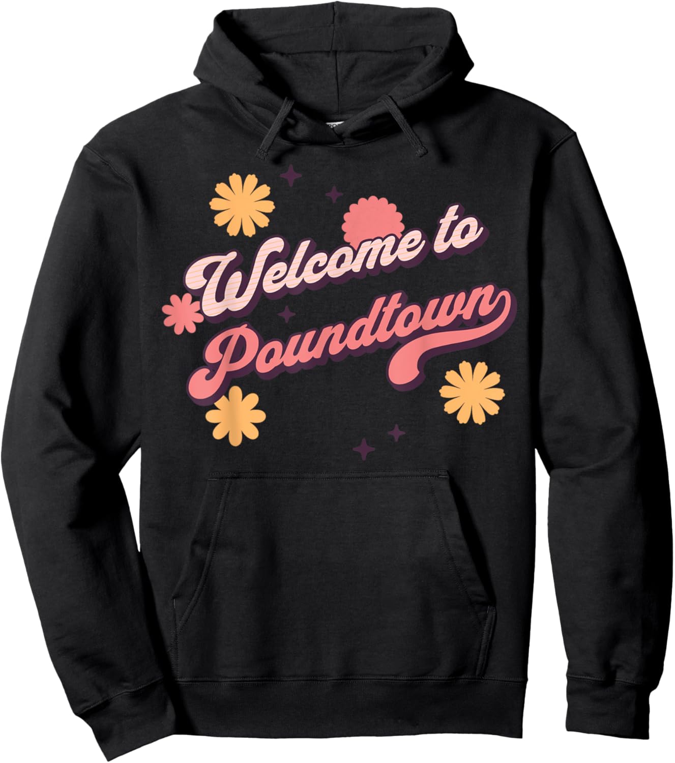 Welcome To Poundtown Hoodie - Hoodie | Black