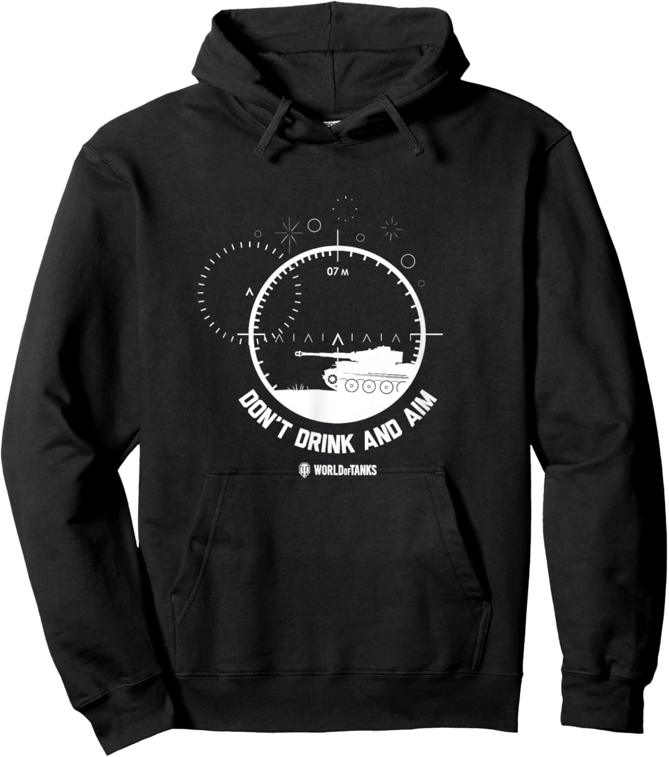 World of Tanks Don't Drink and Aim Hoodie - Hoodie | Black