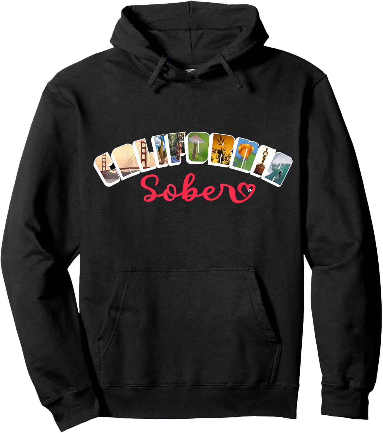 California Sober Hoodie - Hoodie | Black