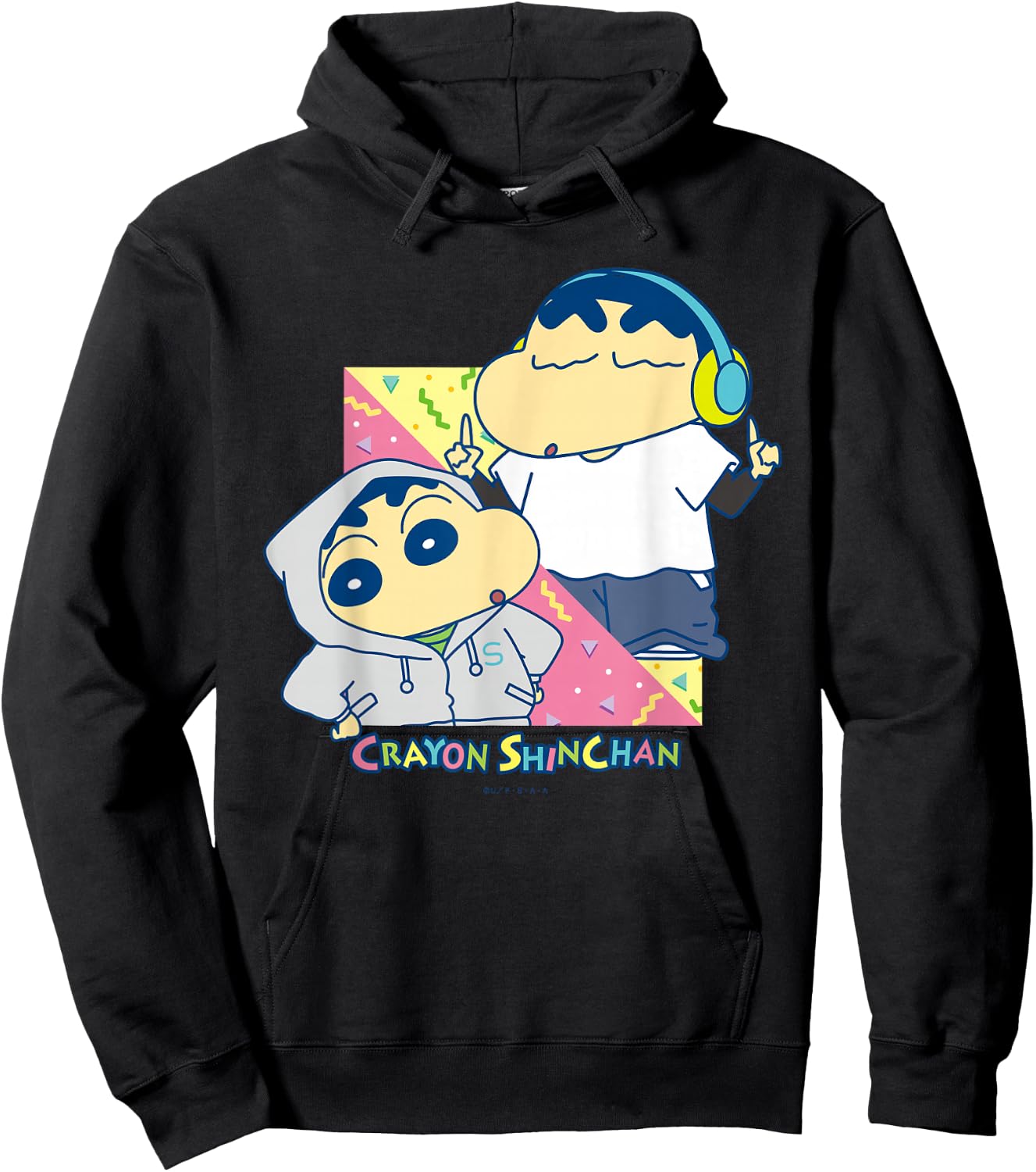 Crayon Shin-chan Music Hoodie - Hoodie | Black