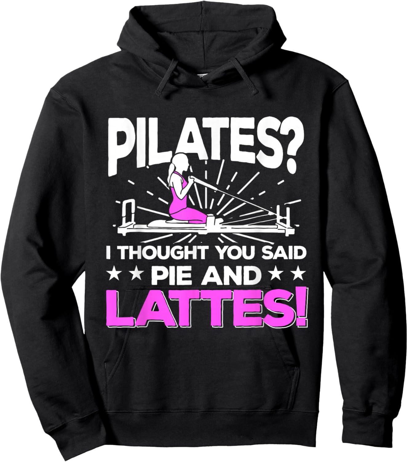 Pilates Lover Instructor Wellness Female Workout Women Hoodie - Hoodie | Black