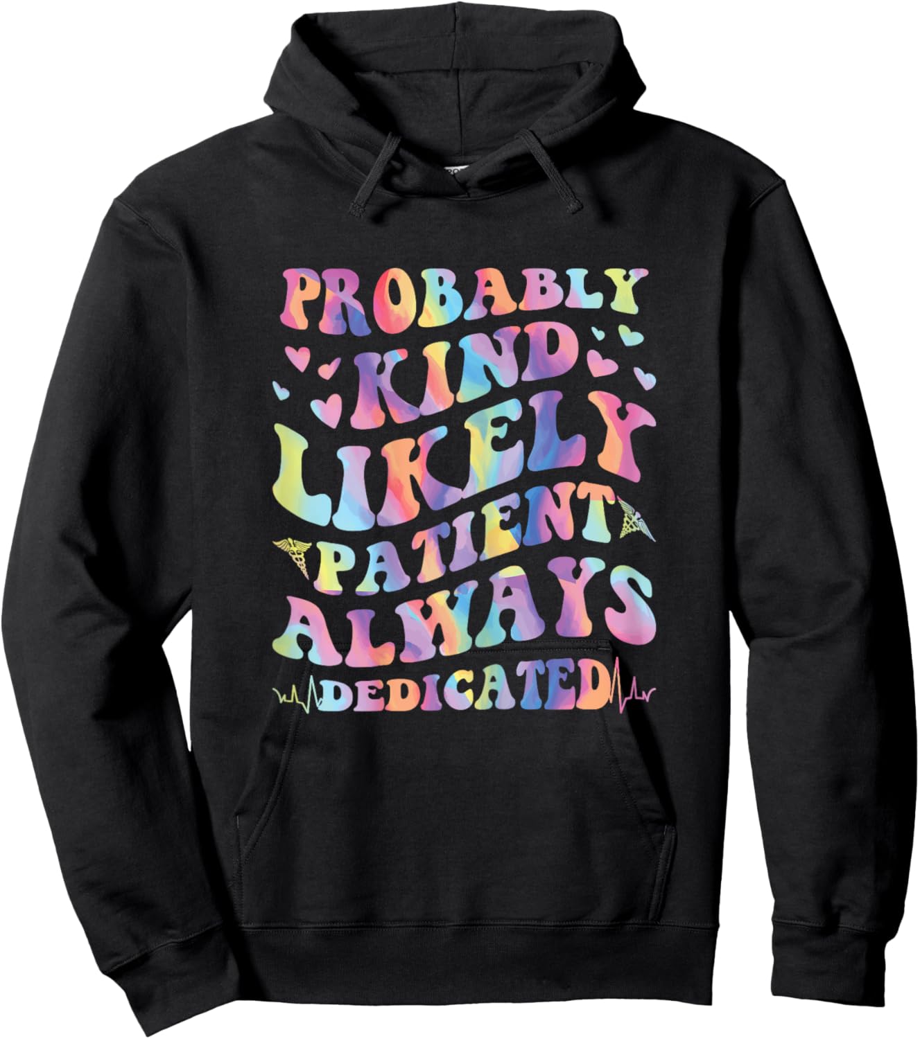 Direct support professional DSP Caregiver Hoodie - Hoodie | Black