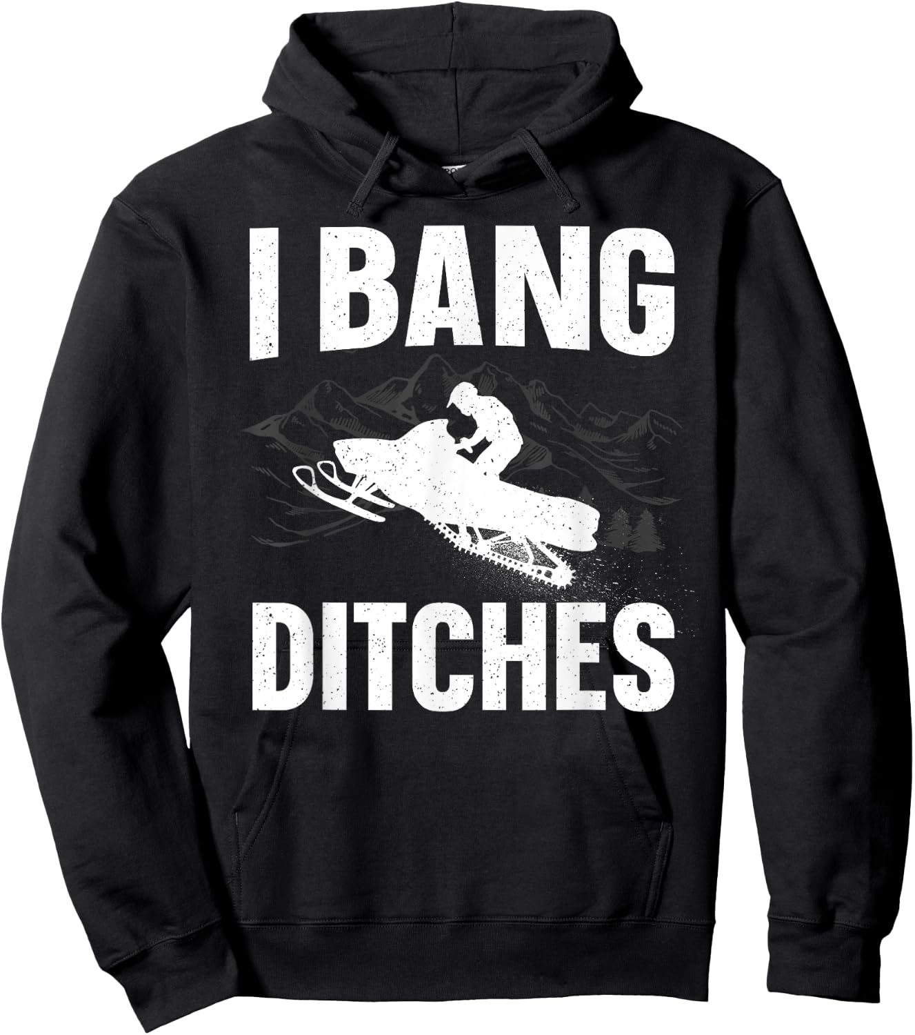Snowmobile Design Women Snow Mobile Snowmobile Lover Hoodie - Hoodie | Black