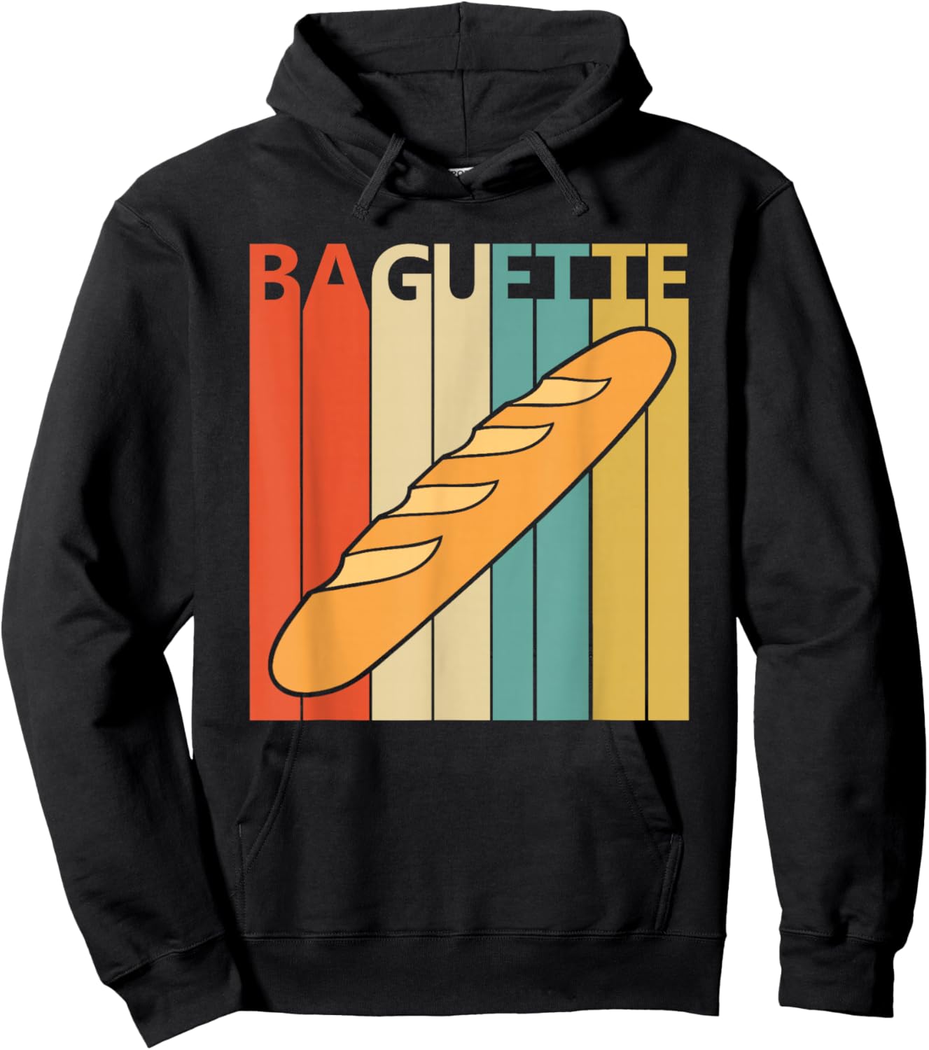 Vintage Baguette Hoodie - Hoodie | Black