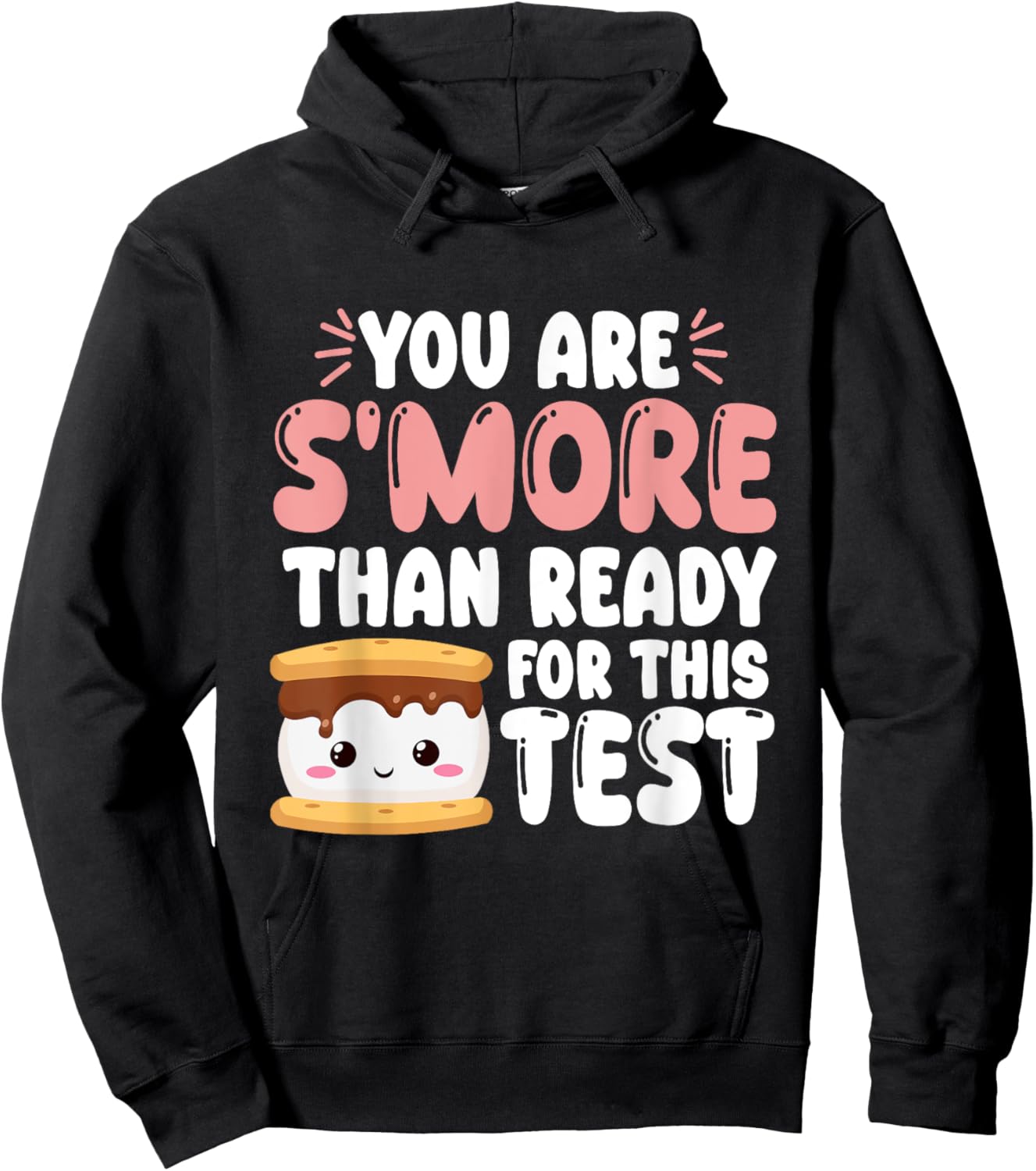 You Are SMore Than Ready For This Test Teacher Student Kids Hoodie - Hoodie | Black