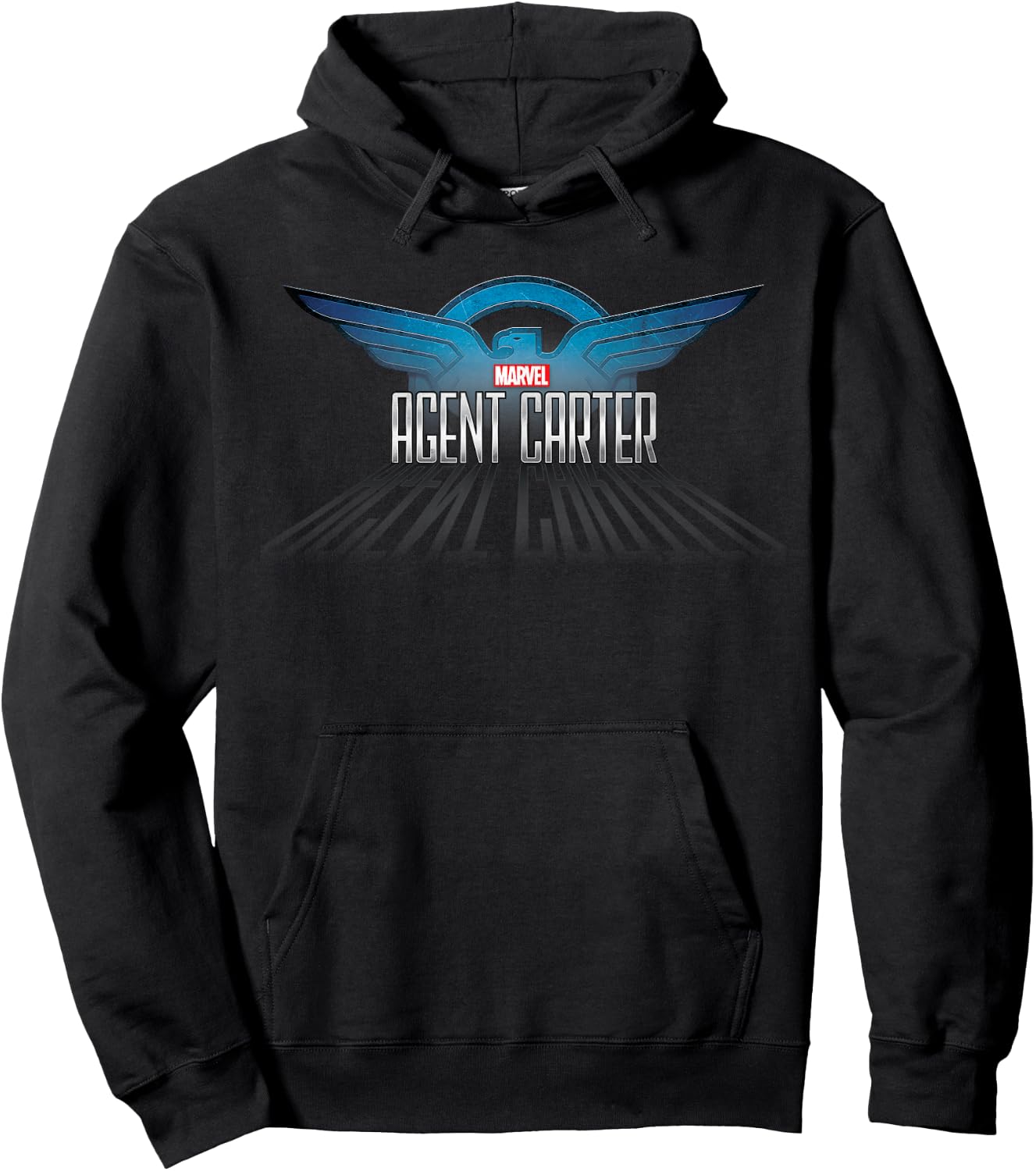Marvel Agent Carter Series Logo Hoodie - Hoodie | Black