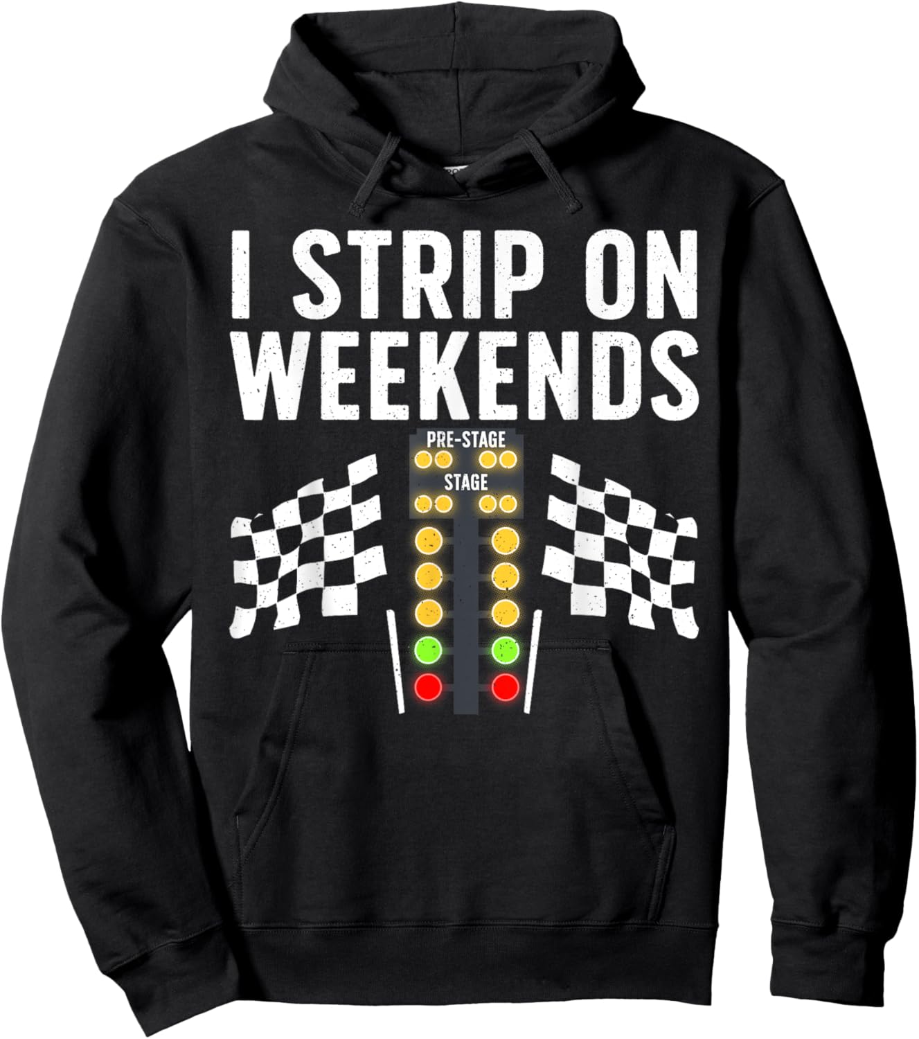 Cool Drag Racing Women Auto Speed Circuit Race Tuner Hoodie - Hoodie | Black