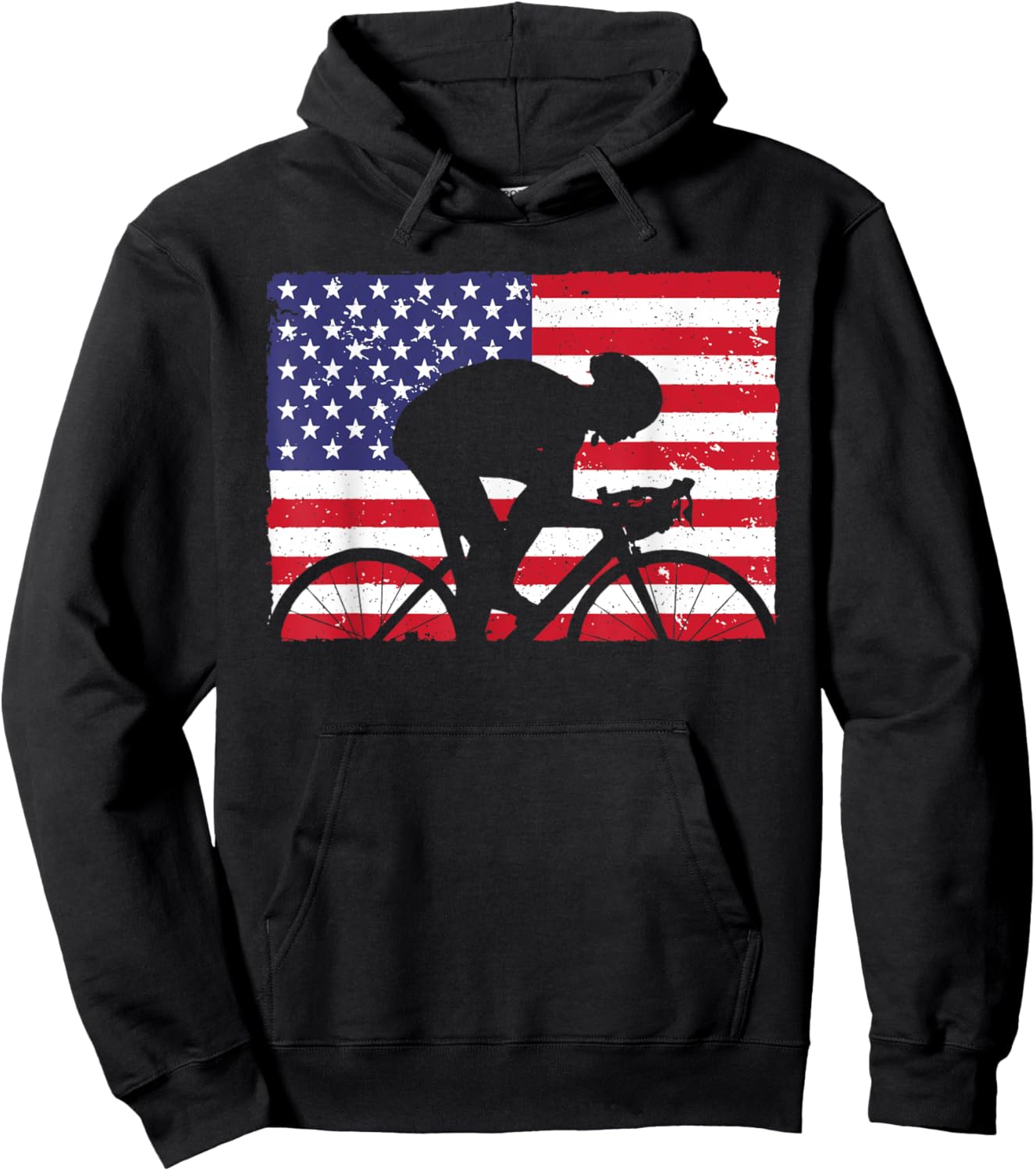 Cool Cycling Art Women Cycle Bicycle Racing Novelty Hoodie - Hoodie | Black