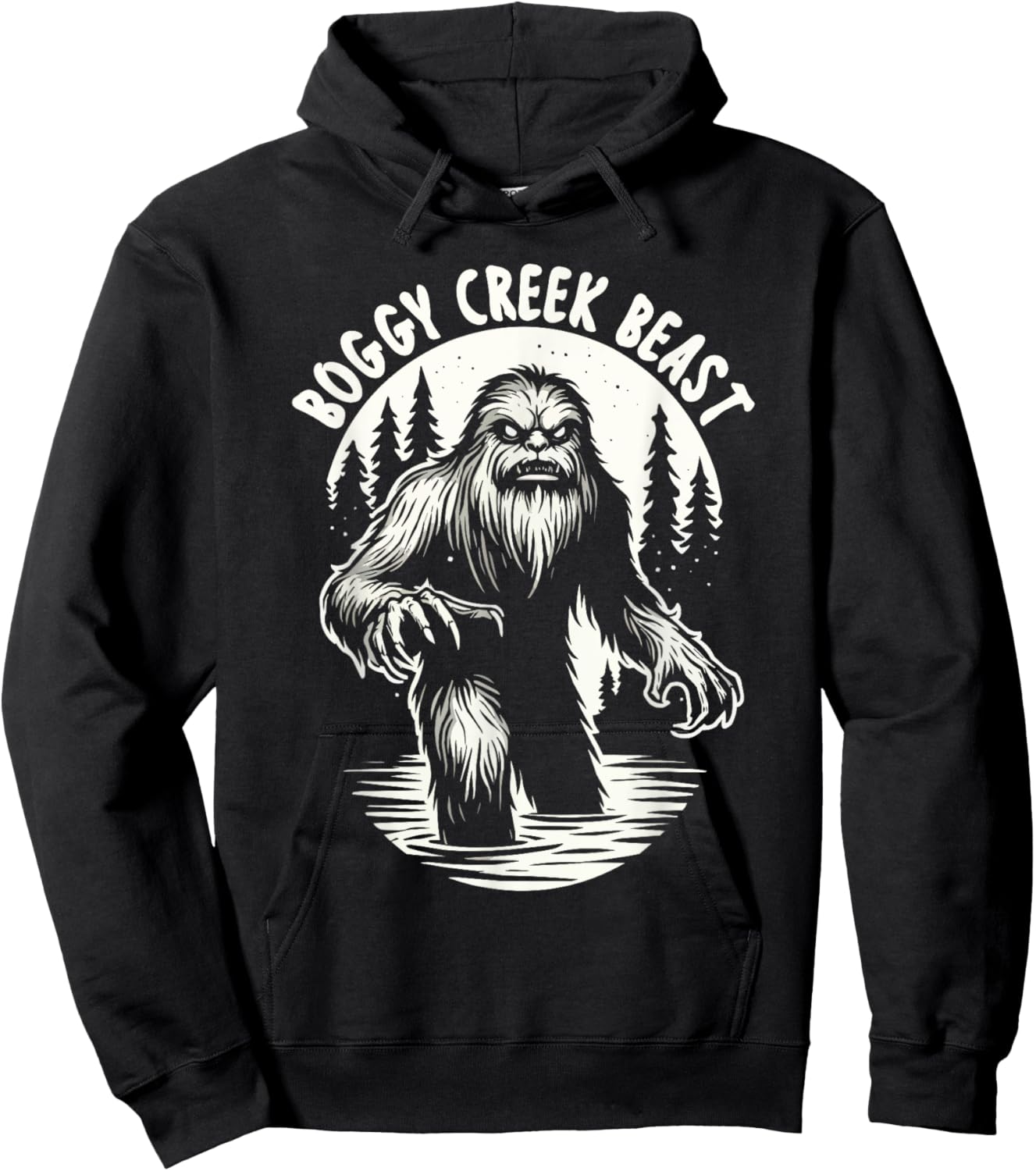 Fouke Monster Southern Sasquatch Cryptozoology Cryptid Hoodie - Hoodie | Black