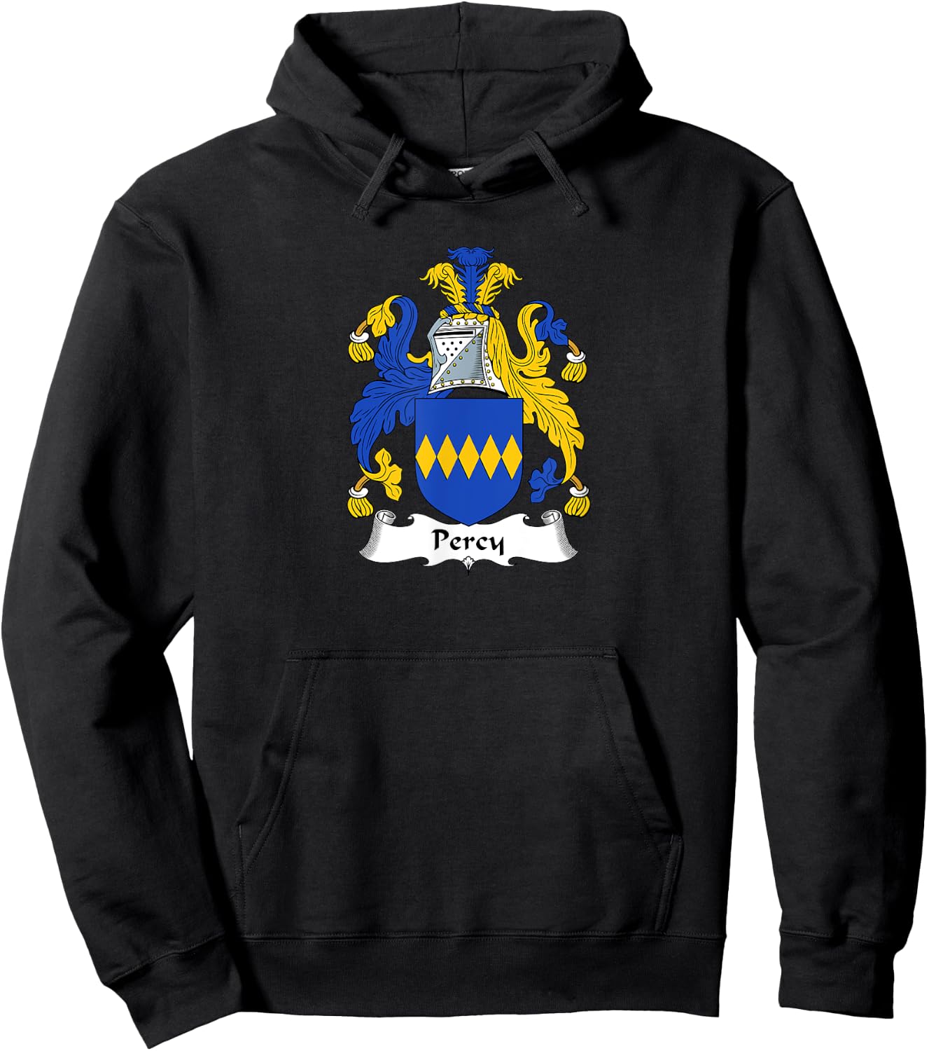 Percy Coat of Arms - Family Crest Shirt Hoodie - Hoodie | Black