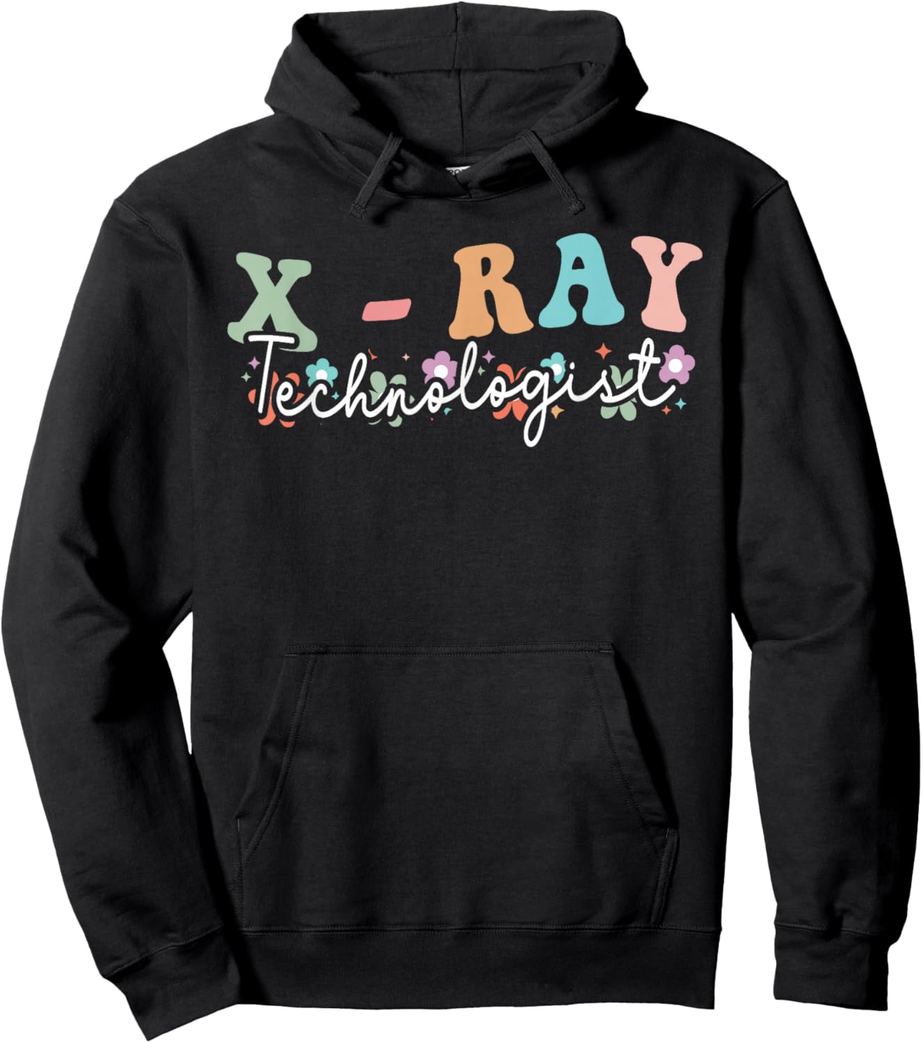 Groovy Xray Technologist Xray Tech Radiologic Technologist Hoodie - Hoodie | Black