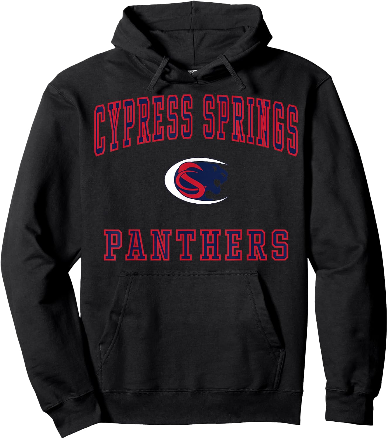 Cypress Springs High School Panthers C1 Hoodie - Hoodie | Black